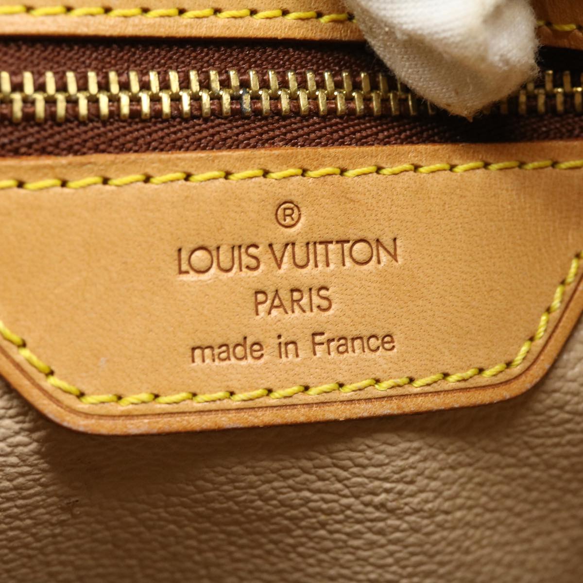 LOUIS VUITTON Monogram Bucket GM Shoulder Bag M42236 LV jk1787