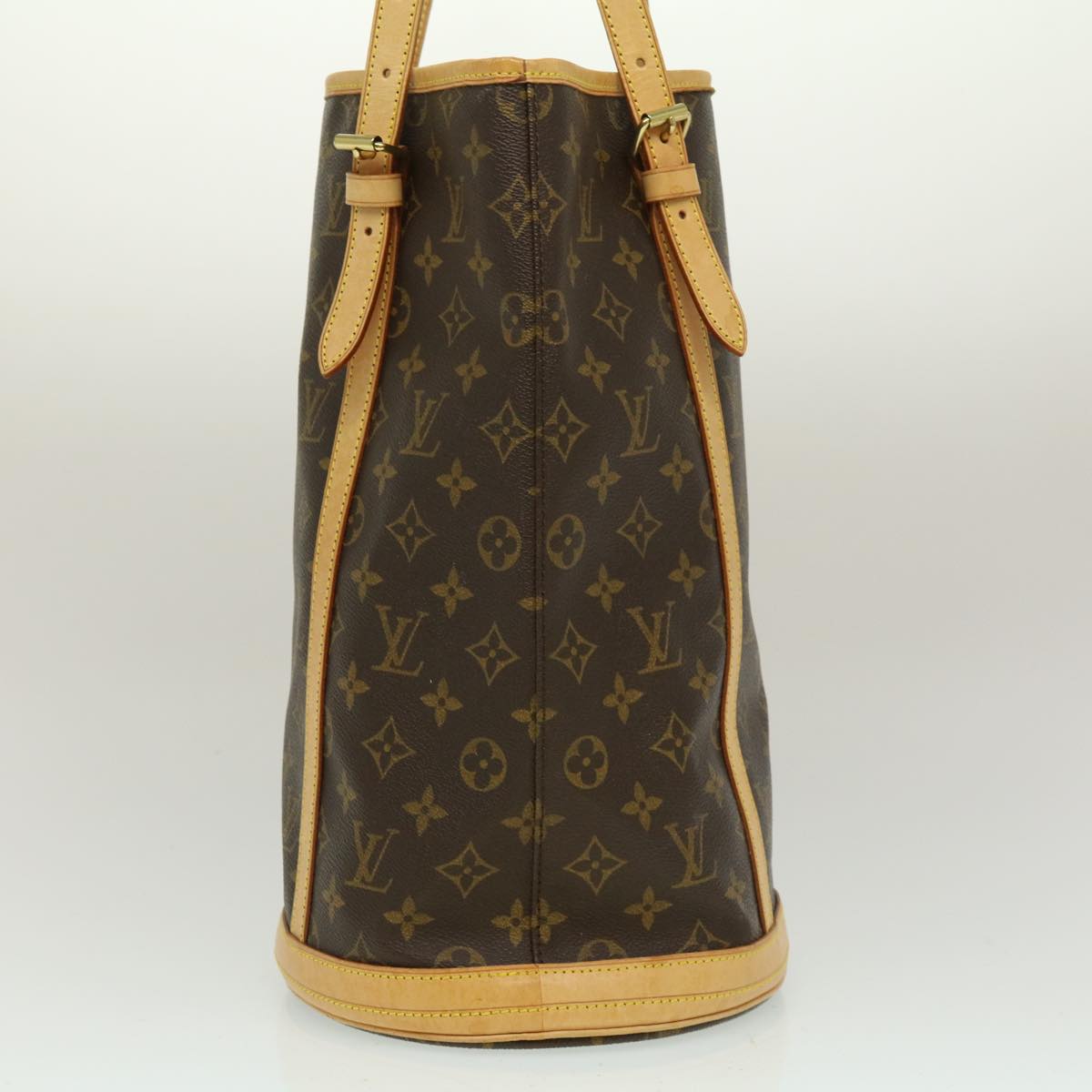 LOUIS VUITTON Monogram Bucket GM Shoulder Bag M42236 LV jk1787