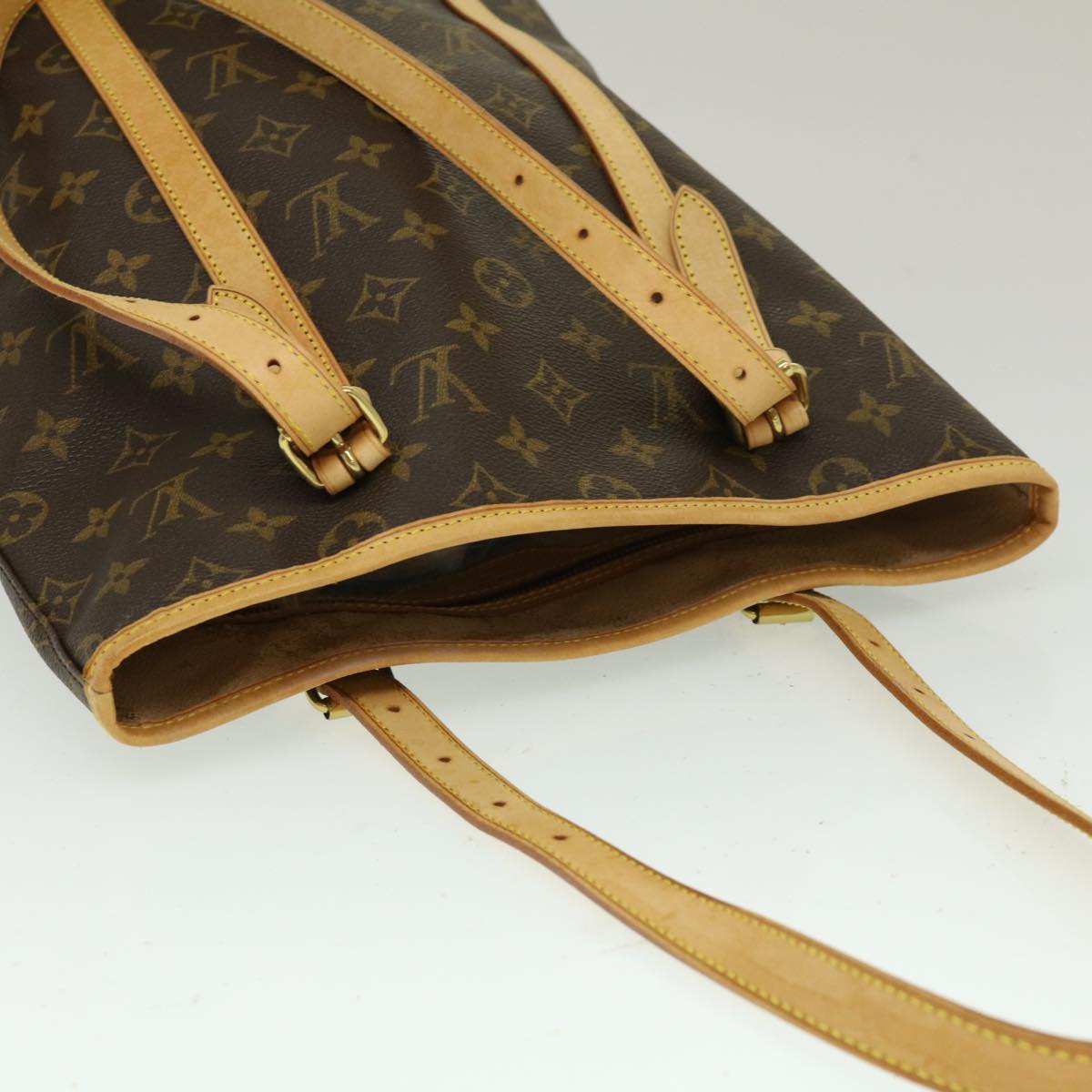 LOUIS VUITTON Monogram Bucket GM Shoulder Bag M42236 LV jk1787