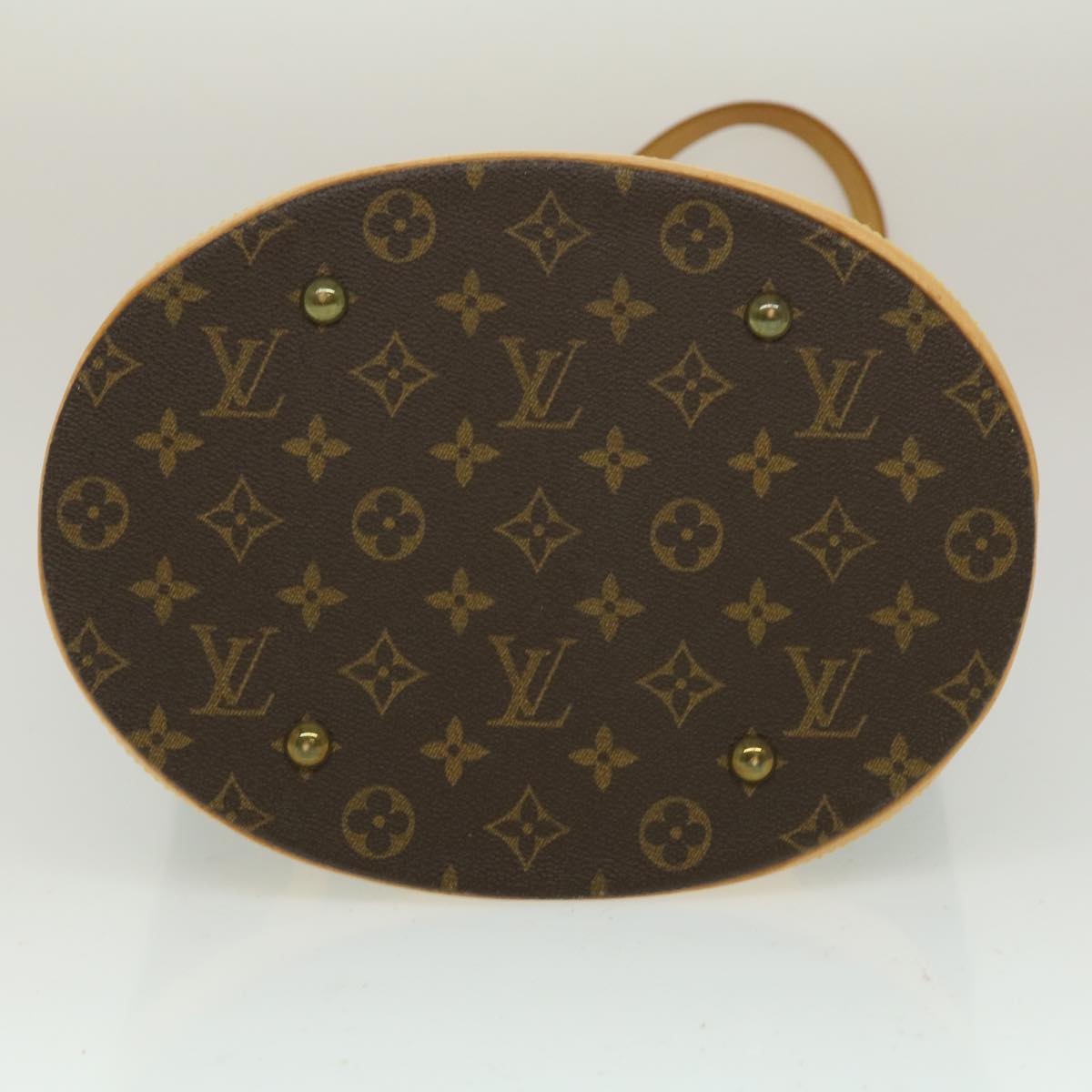 LOUIS VUITTON Monogram Bucket GM Shoulder Bag M42236 LV jk1787
