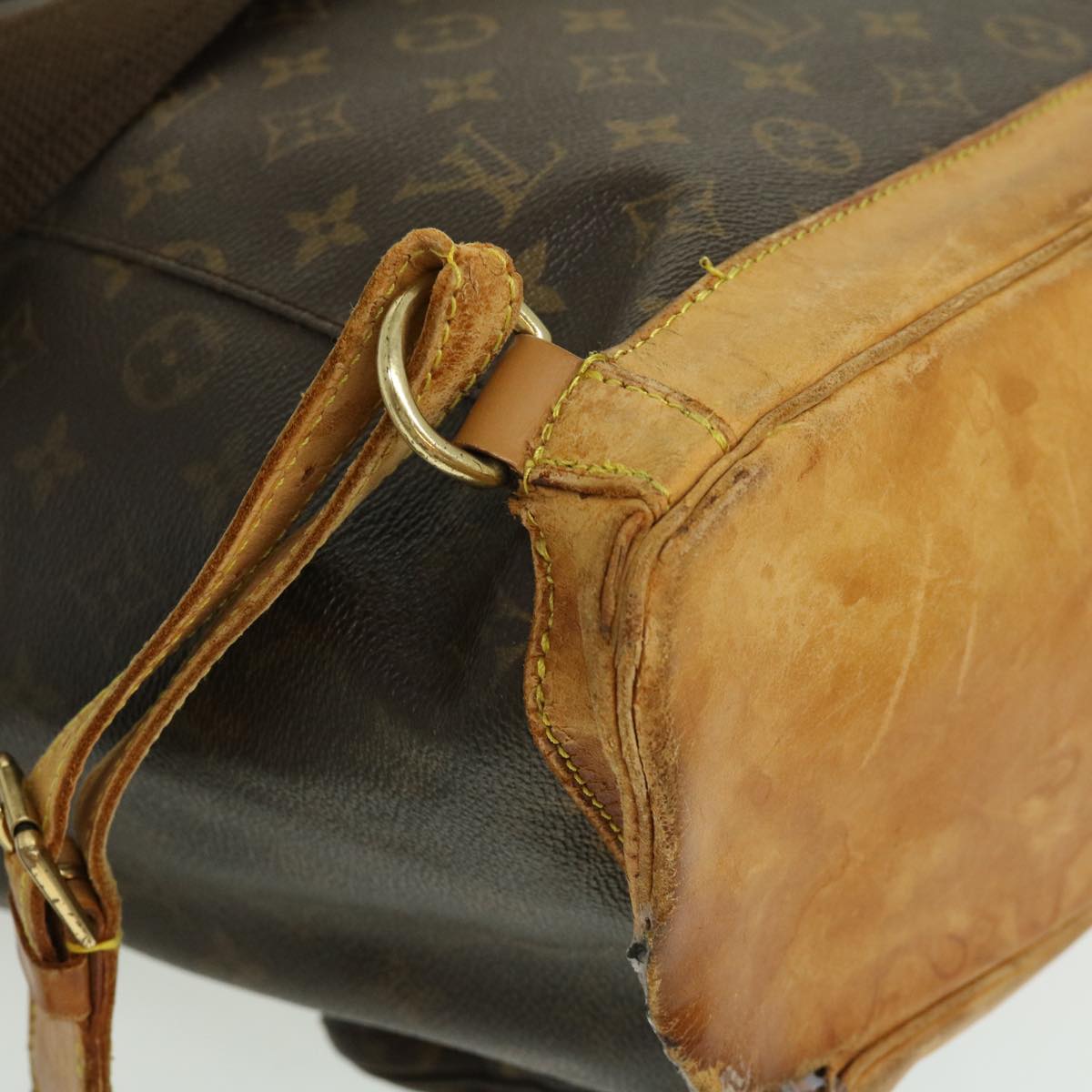 LOUIS VUITTON Monogram Montsouris GM Backpack M51135 LV jk1848