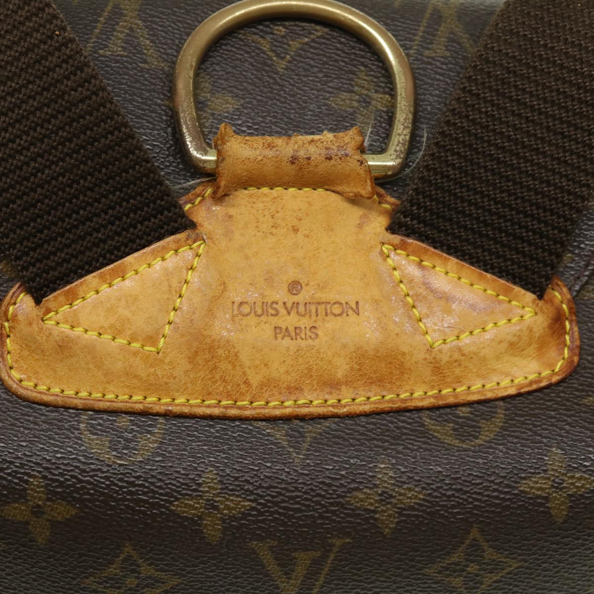 LOUIS VUITTON Monogram Montsouris GM Backpack M51135 LV jk1848