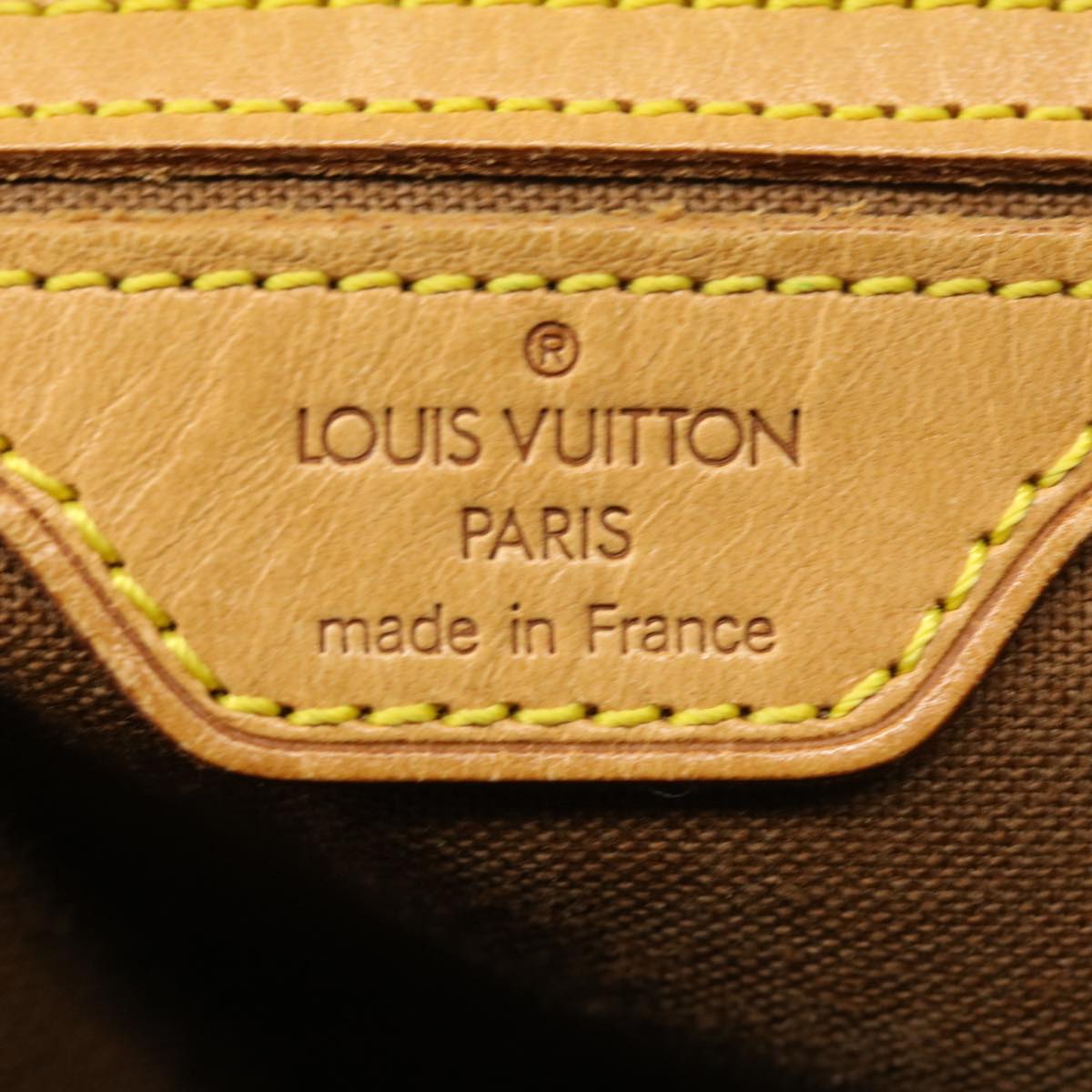 LOUIS VUITTON Monogram Montsouris GM Backpack M51135 LV jk1848