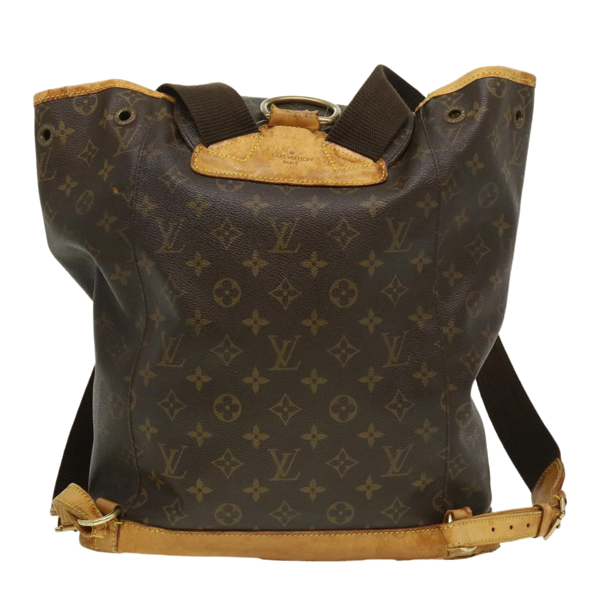 LOUIS VUITTON Monogram Montsouris GM Backpack M51135 LV jk1848