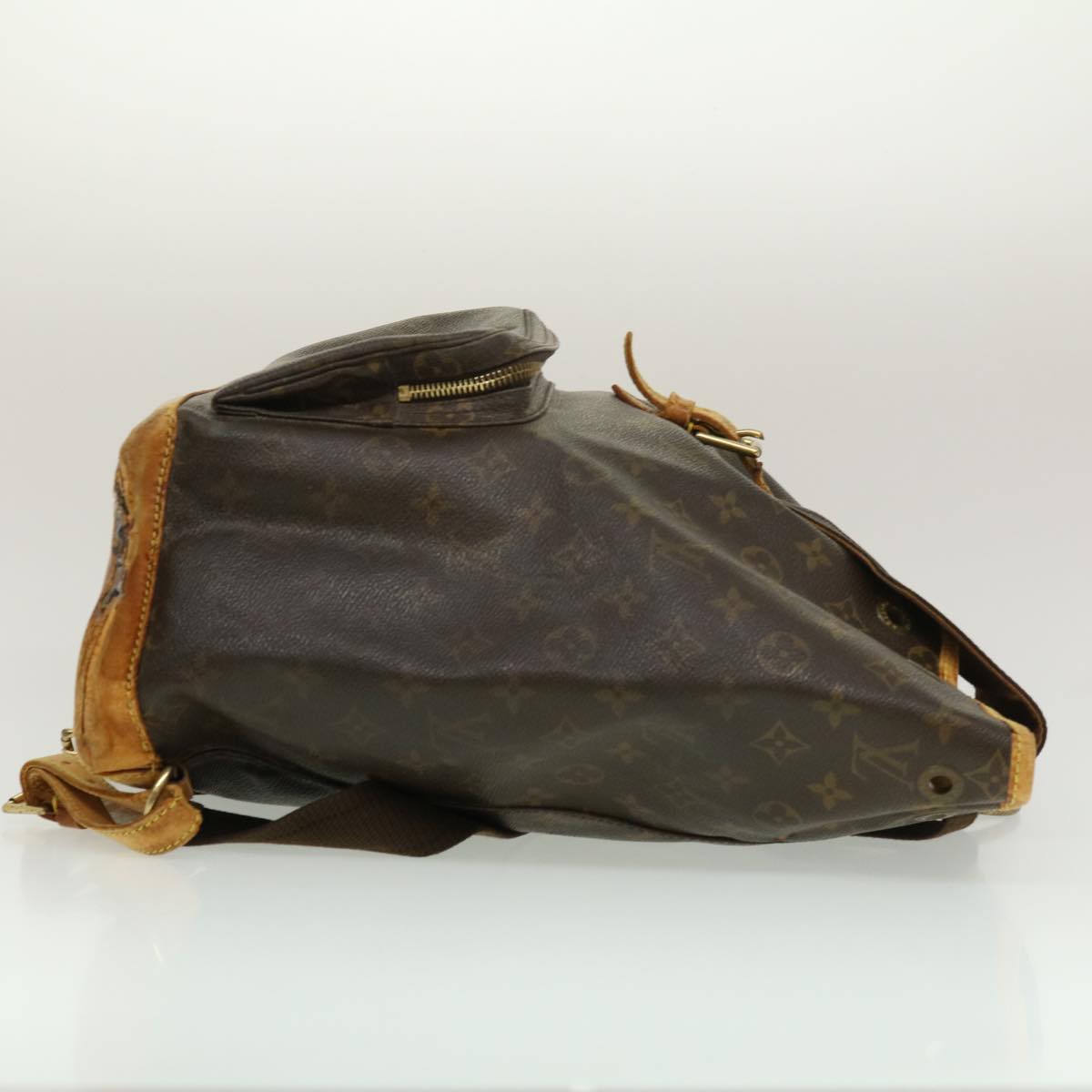 LOUIS VUITTON Monogram Montsouris GM Backpack M51135 LV jk1848