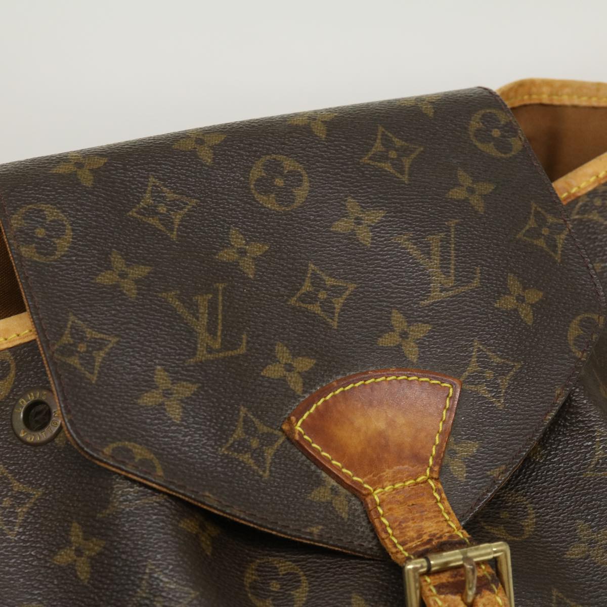 LOUIS VUITTON Monogram Montsouris GM Backpack M51135 LV jk1848