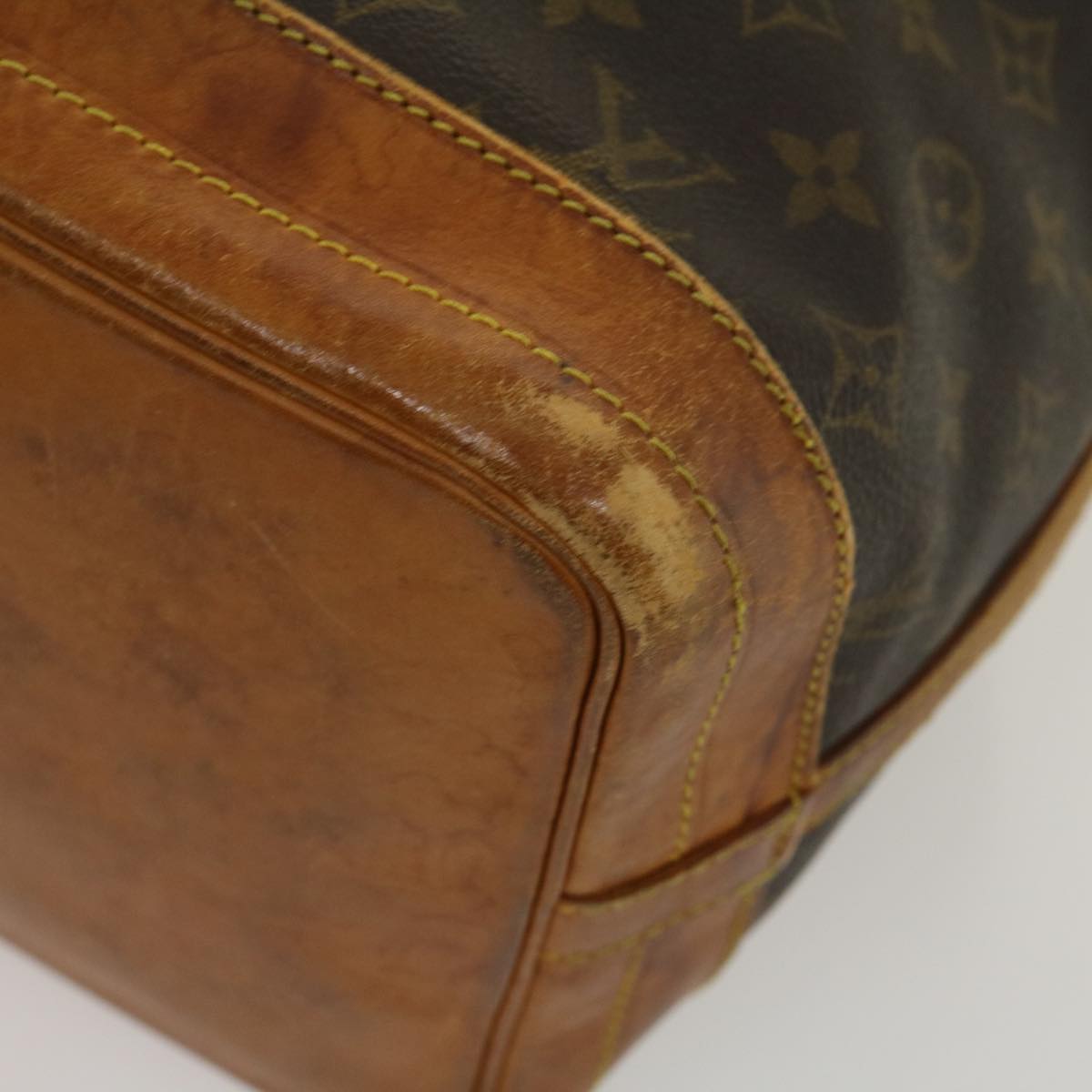 LOUIS VUITTON Monogram Noe Shoulder Bag M42224 LV jk1857
