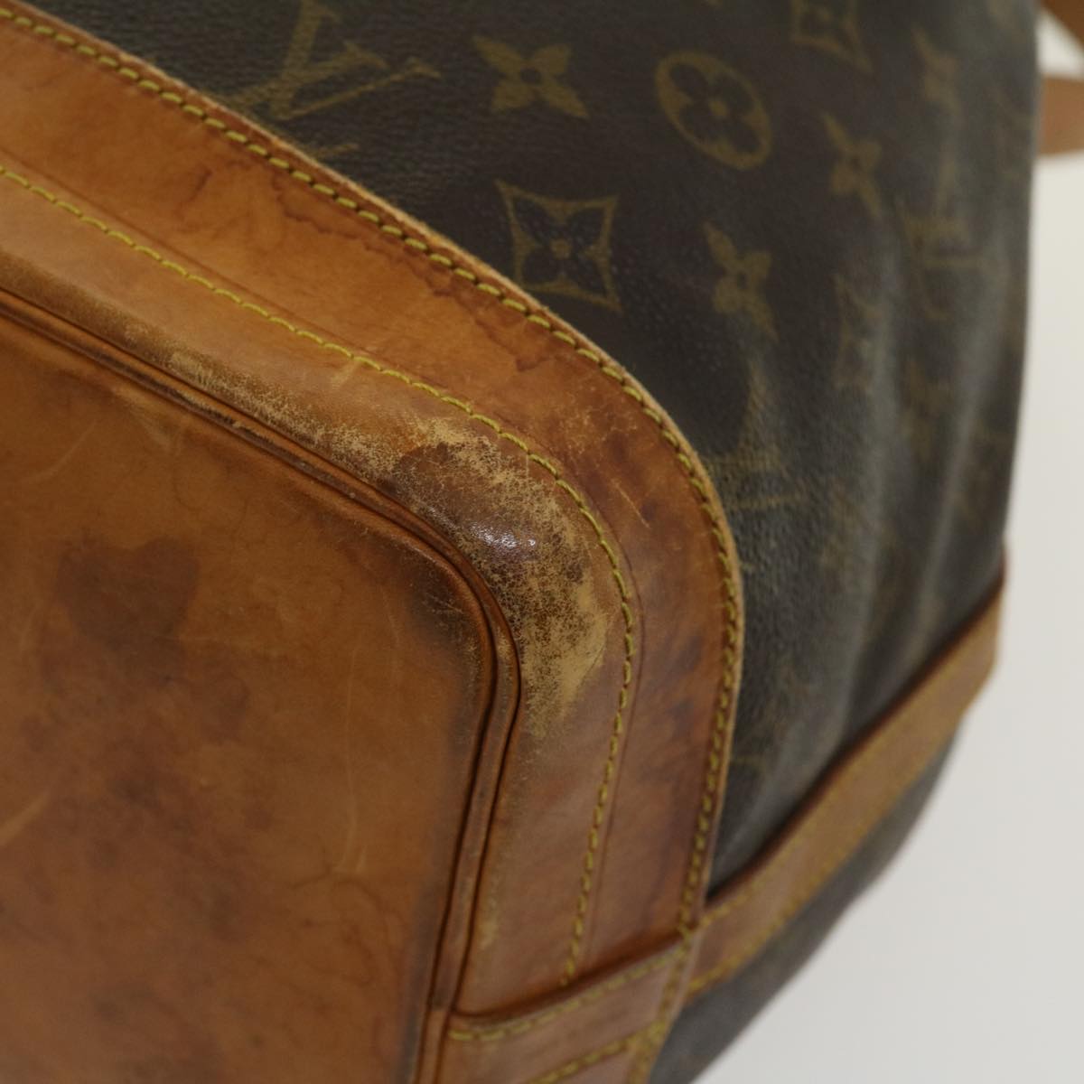 LOUIS VUITTON Monogram Noe Shoulder Bag M42224 LV jk1857
