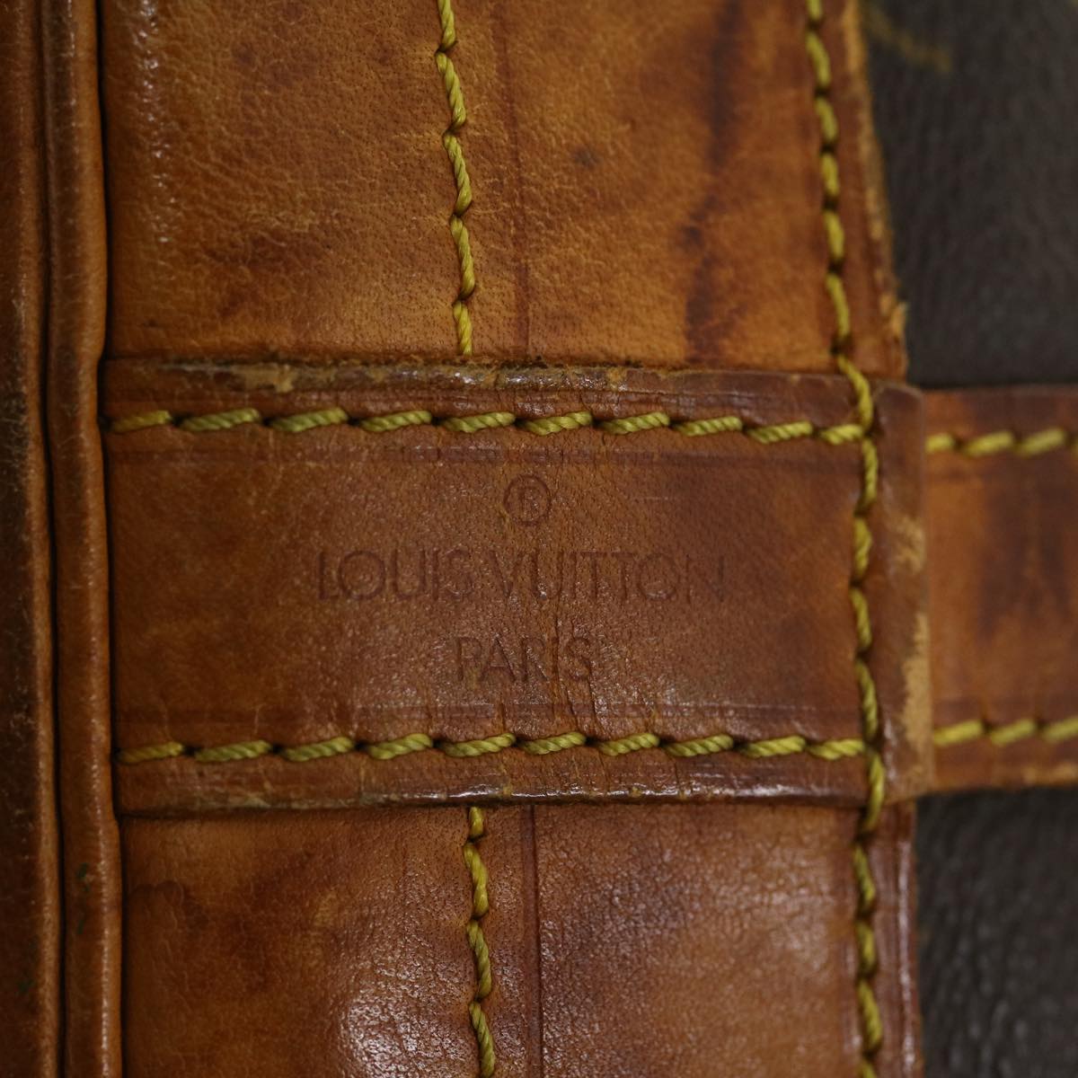 LOUIS VUITTON Monogram Noe Shoulder Bag M42224 LV jk1857