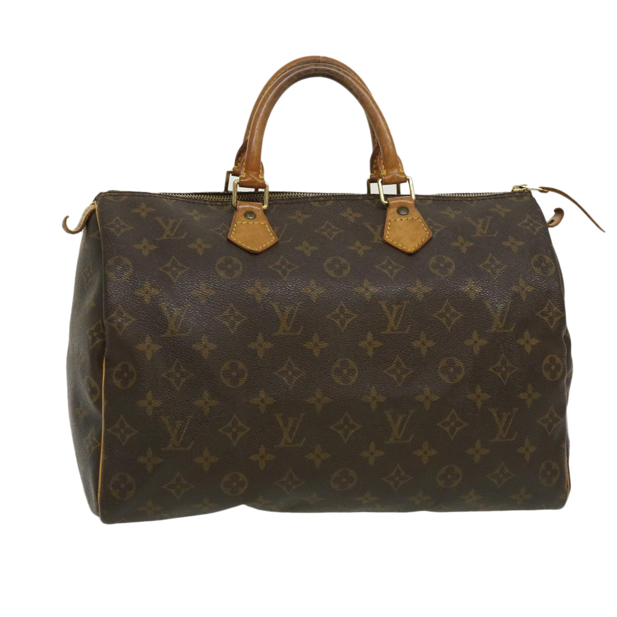 LOUIS VUITTON Monogram Speedy 35 Hand Bag M41524 LV jk1876