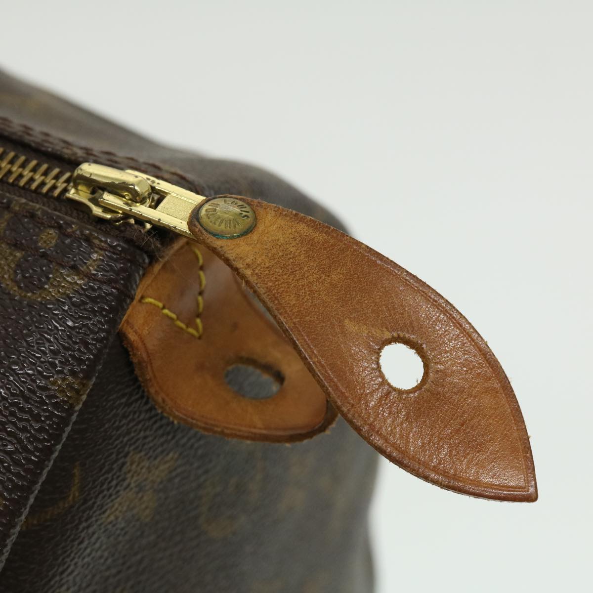 LOUIS VUITTON Monogram Speedy 35 Hand Bag M41524 LV jk1876