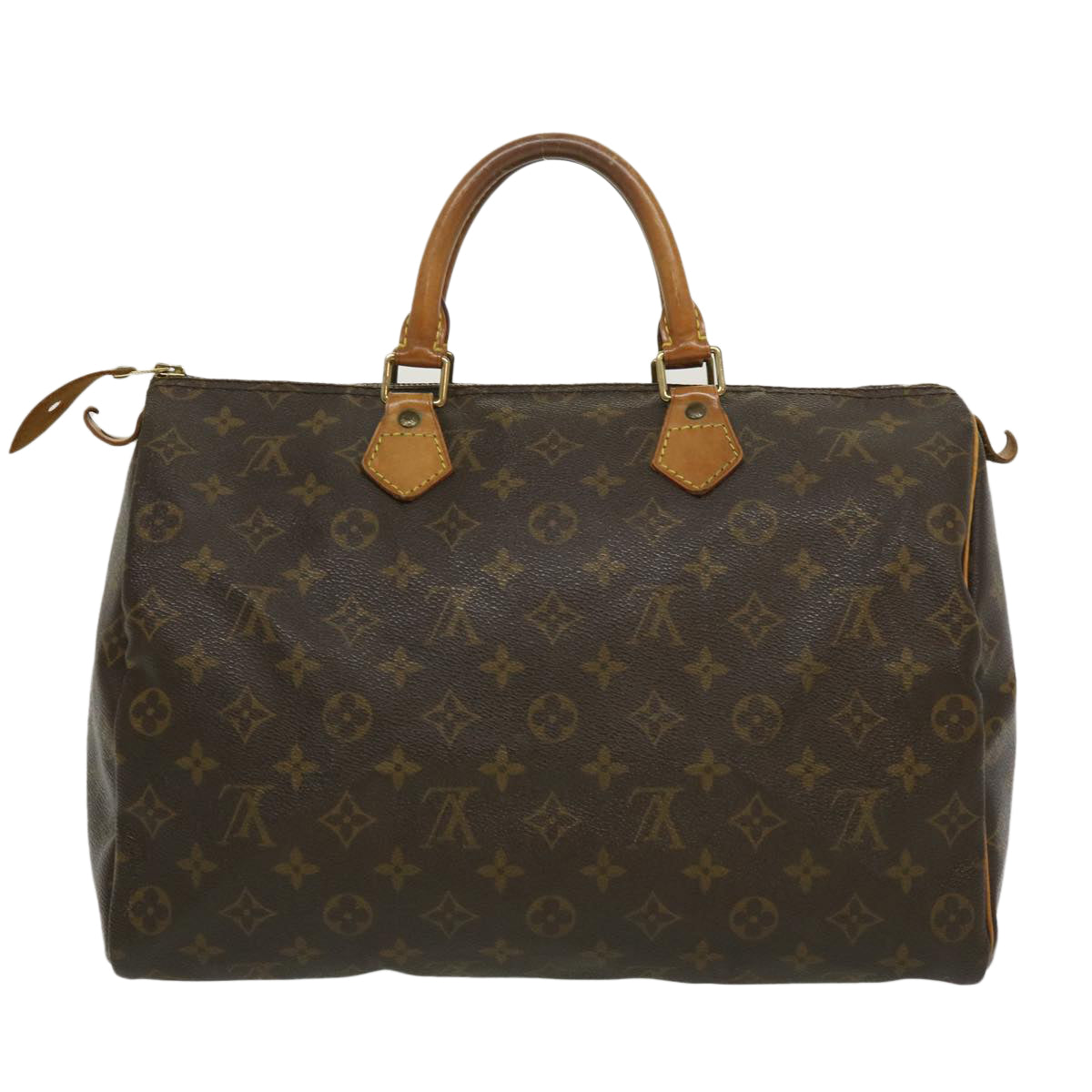 LOUIS VUITTON Monogram Speedy 35 Hand Bag M41524 LV jk1876