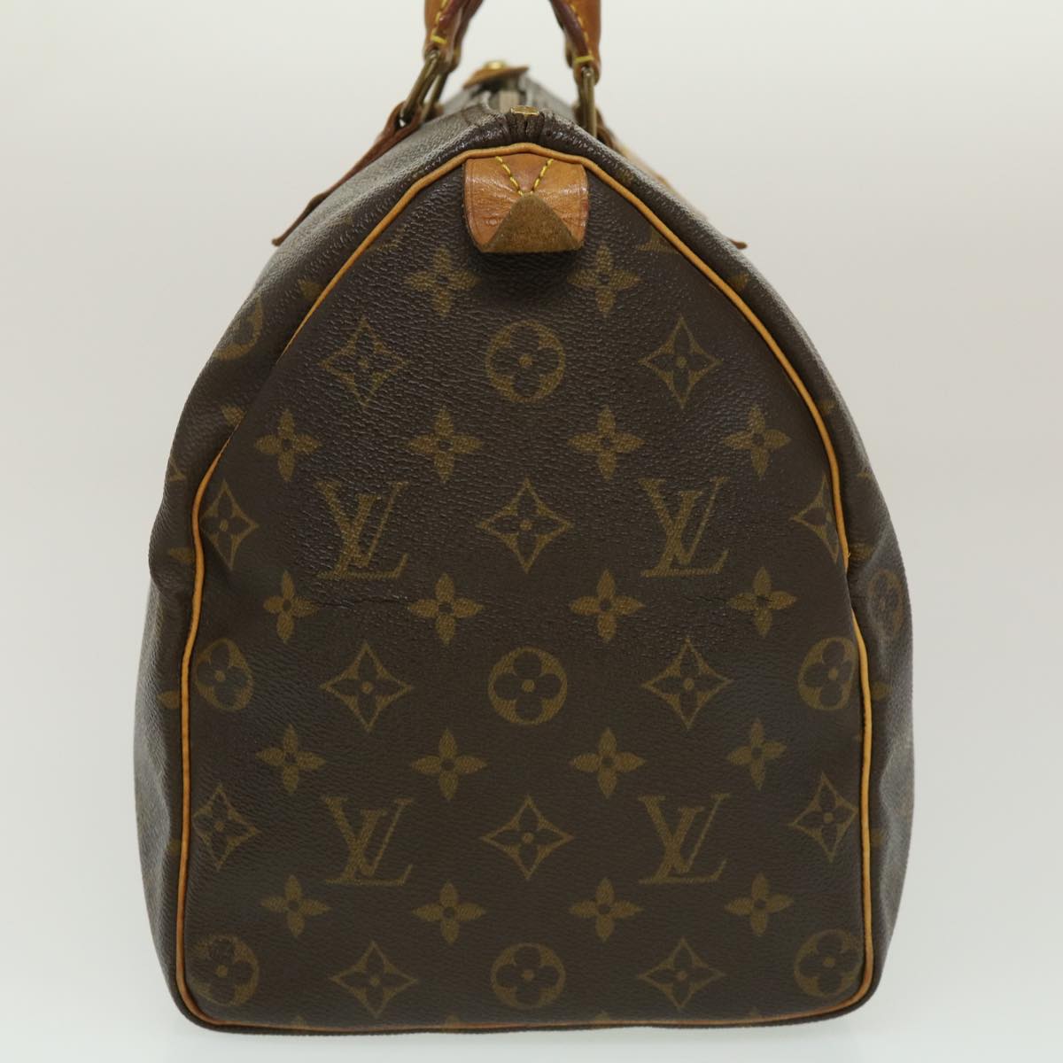 LOUIS VUITTON Monogram Speedy 35 Hand Bag M41524 LV jk1876
