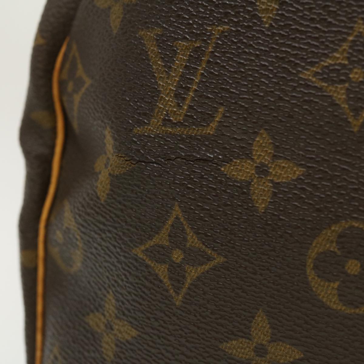 LOUIS VUITTON Monogram Speedy 35 Hand Bag M41524 LV jk1876