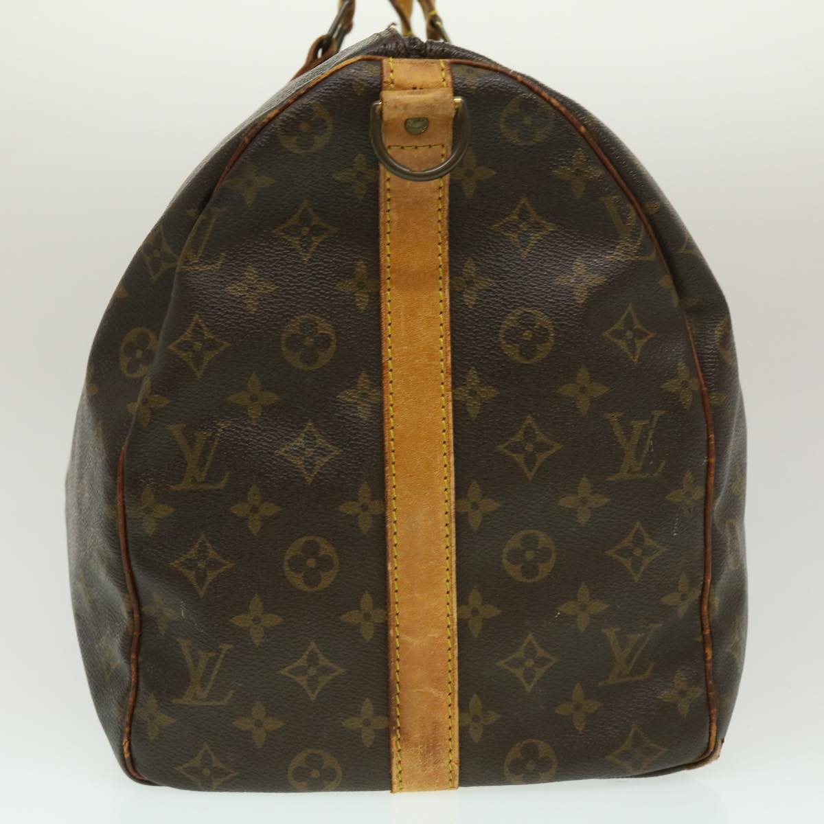 LOUIS VUITTON Monogram Keepall Bandouliere 50 Boston Bag M41416 LV jk1881