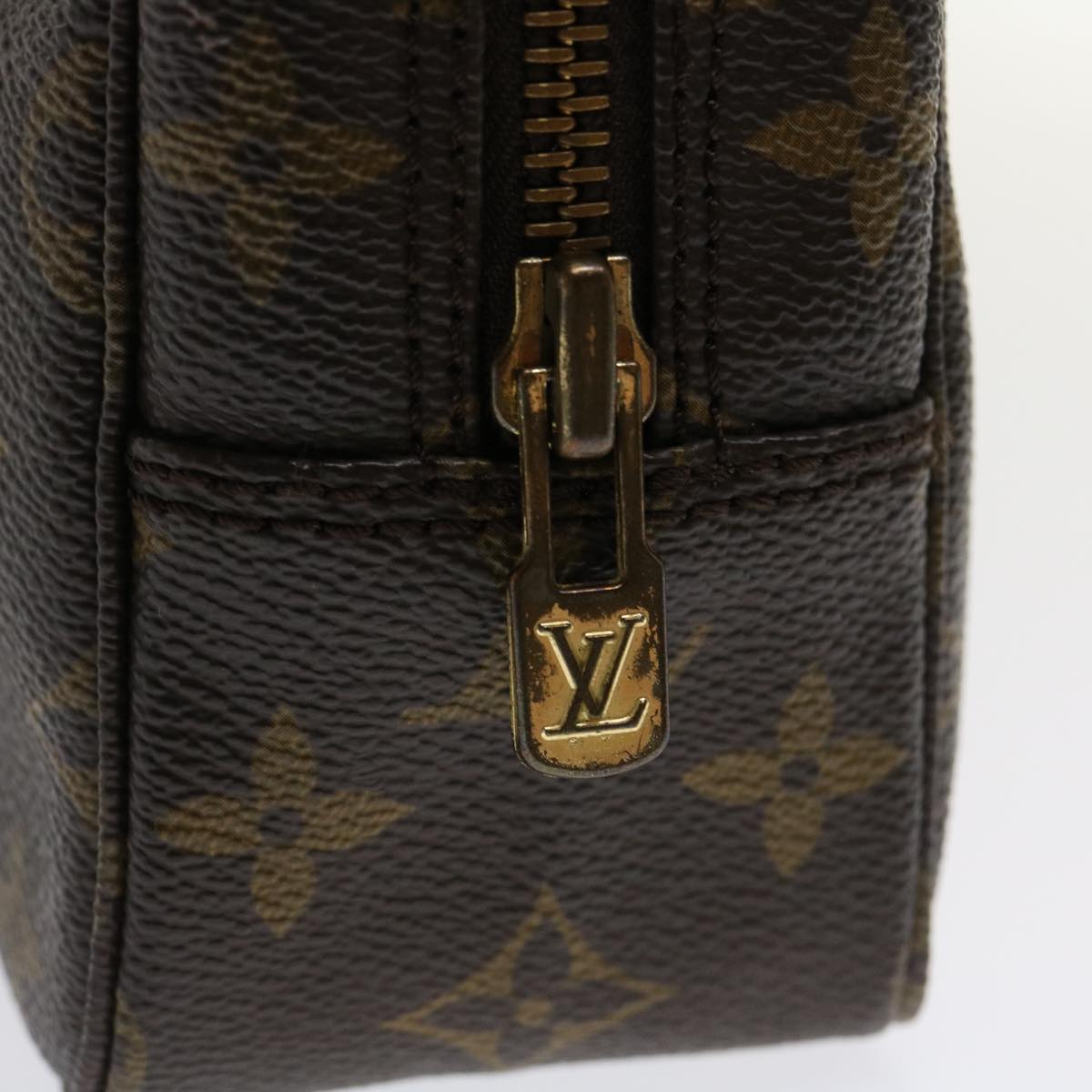 LOUIS VUITTON Monogram Trousse Toilette 23 Clutch Bag M47524 LV jk1914