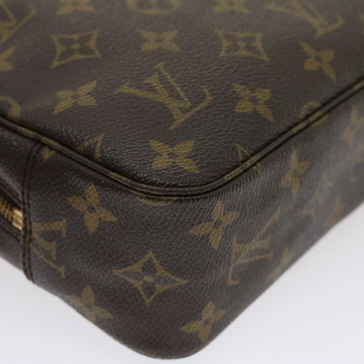 LOUIS VUITTON Monogram Trousse Toilette 23 Clutch Bag M47524 LV jk1914