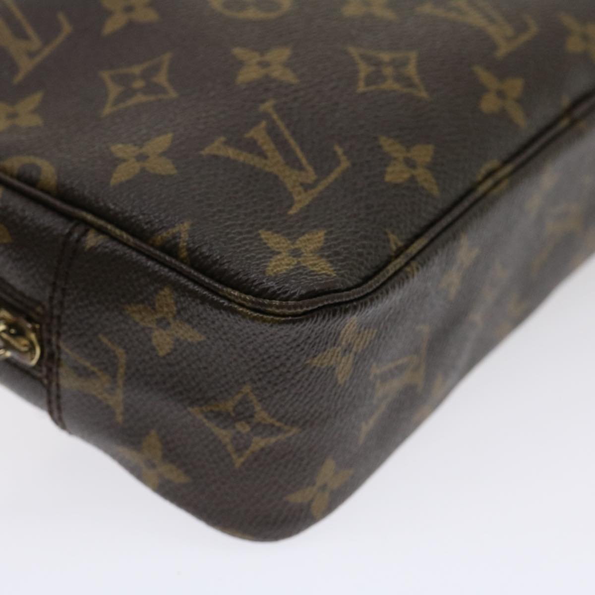 LOUIS VUITTON Monogram Trousse Toilette 23 Clutch Bag M47524 LV jk1914