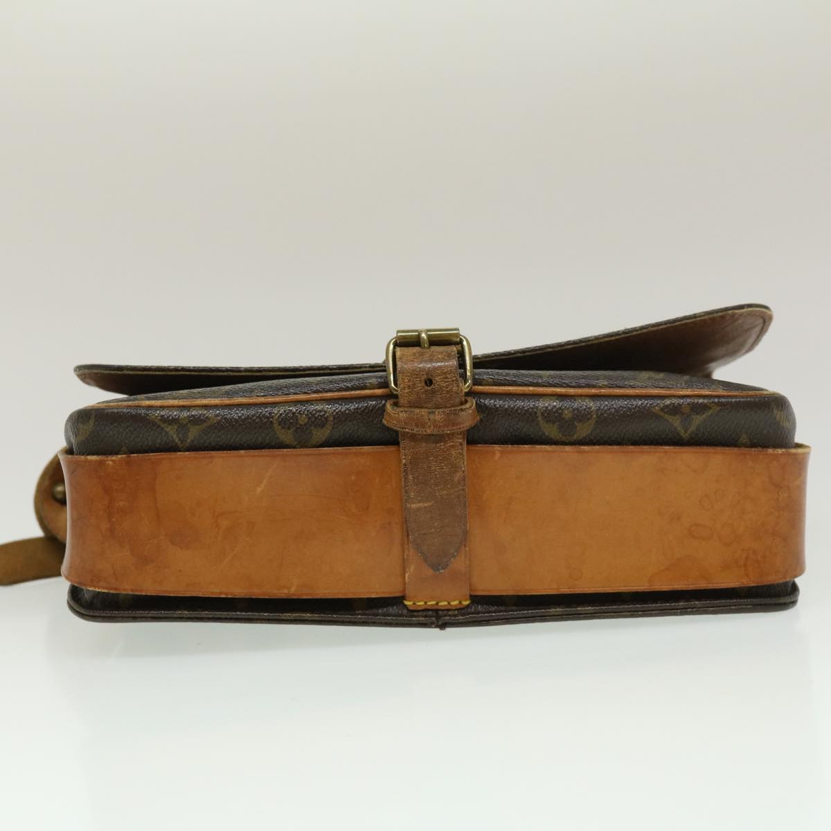 LOUIS VUITTON Monogram Cartouchiere GM Shoulder Bag M51252 LV jk1947