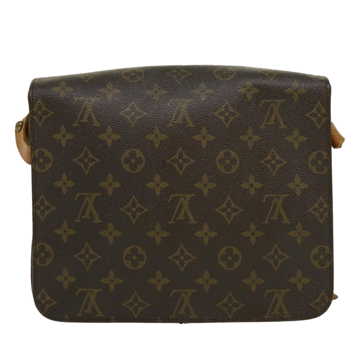 LOUIS VUITTON Monogram Cartouchiere GM Shoulder Bag M51252 LV jk1947