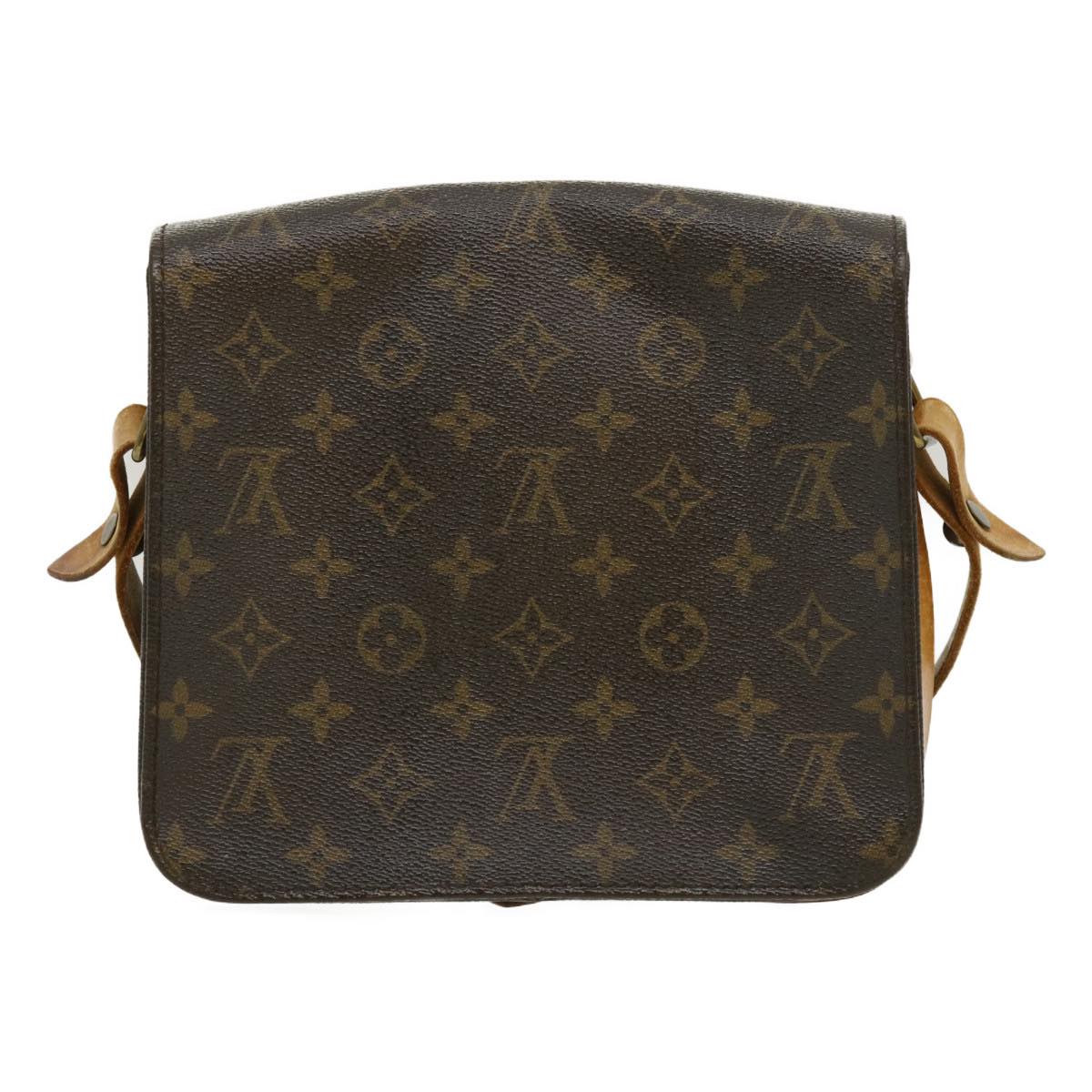 LOUIS VUITTON Monogram Cartouchiere MM Shoulder Bag M51253 LV jk1948