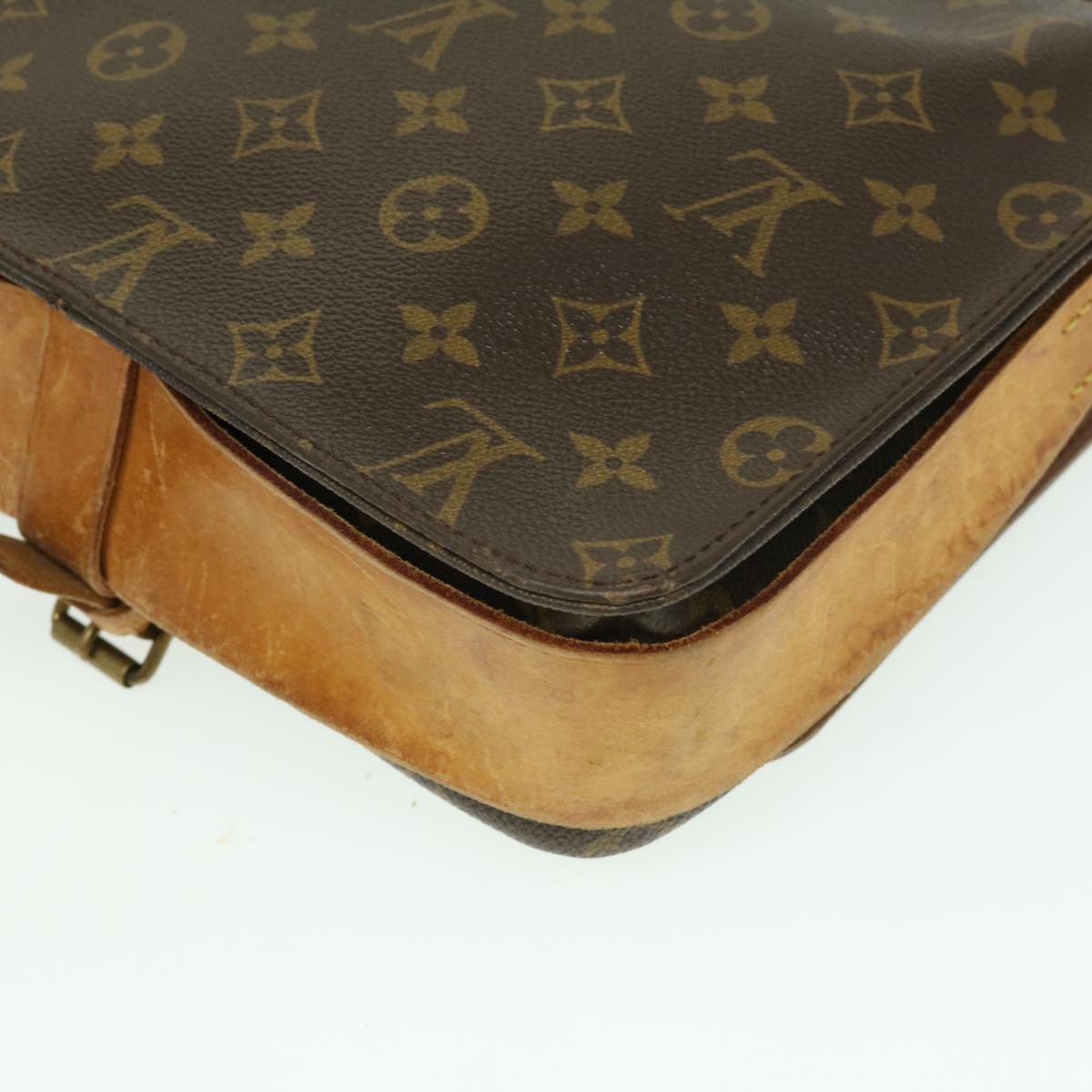 LOUIS VUITTON Monogram Cartouchiere GM Shoulder Bag M51252 LV jk1953