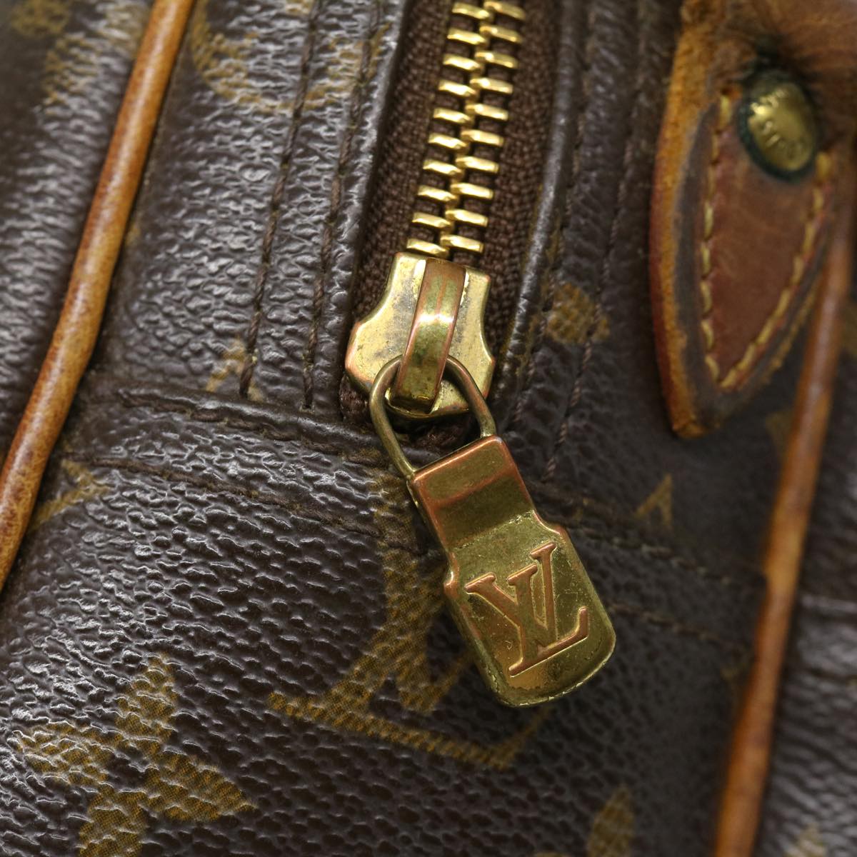 LOUIS VUITTON Monogram Reporter PM Shoulder Bag M45254 LV jk1959