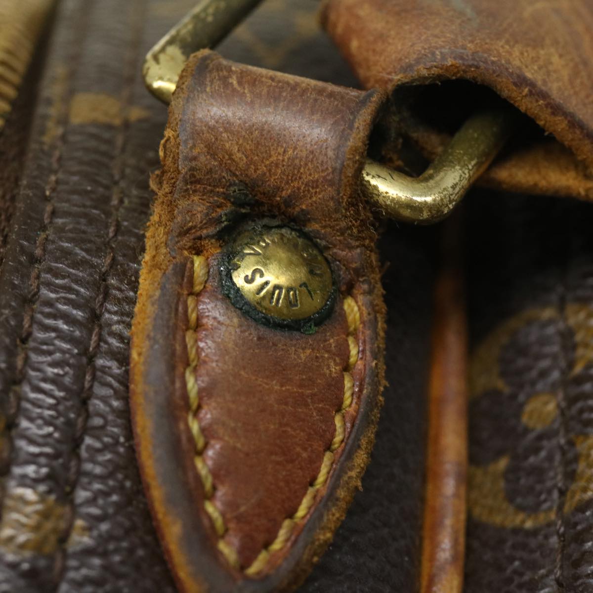 LOUIS VUITTON Monogram Reporter PM Shoulder Bag M45254 LV jk1959
