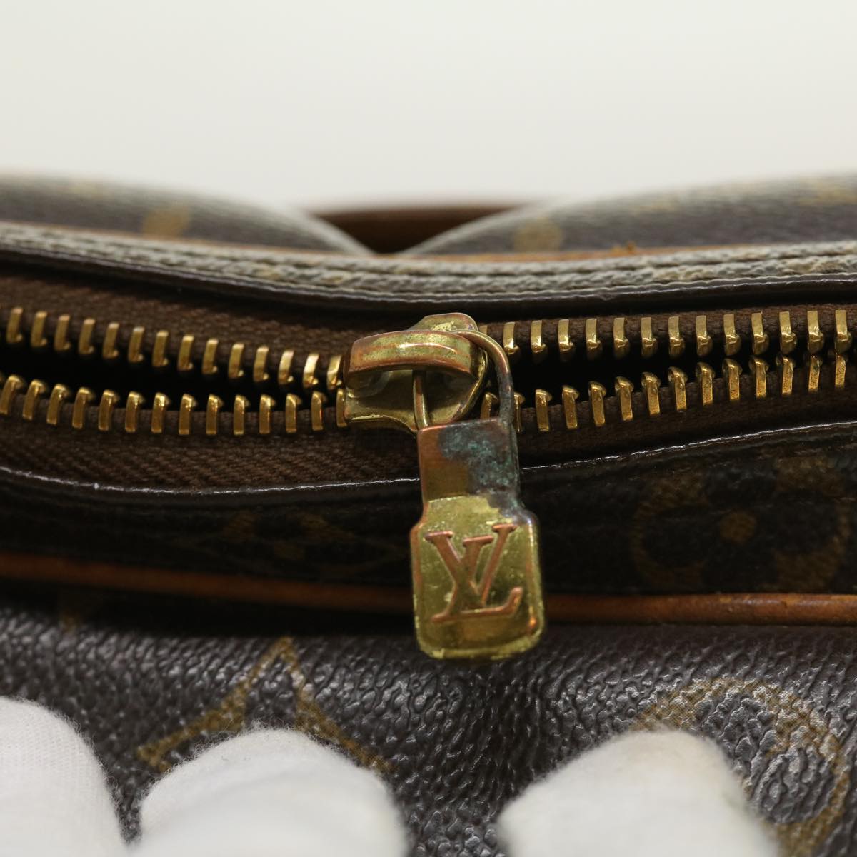 LOUIS VUITTON Monogram Reporter PM Shoulder Bag M45254 LV jk1959