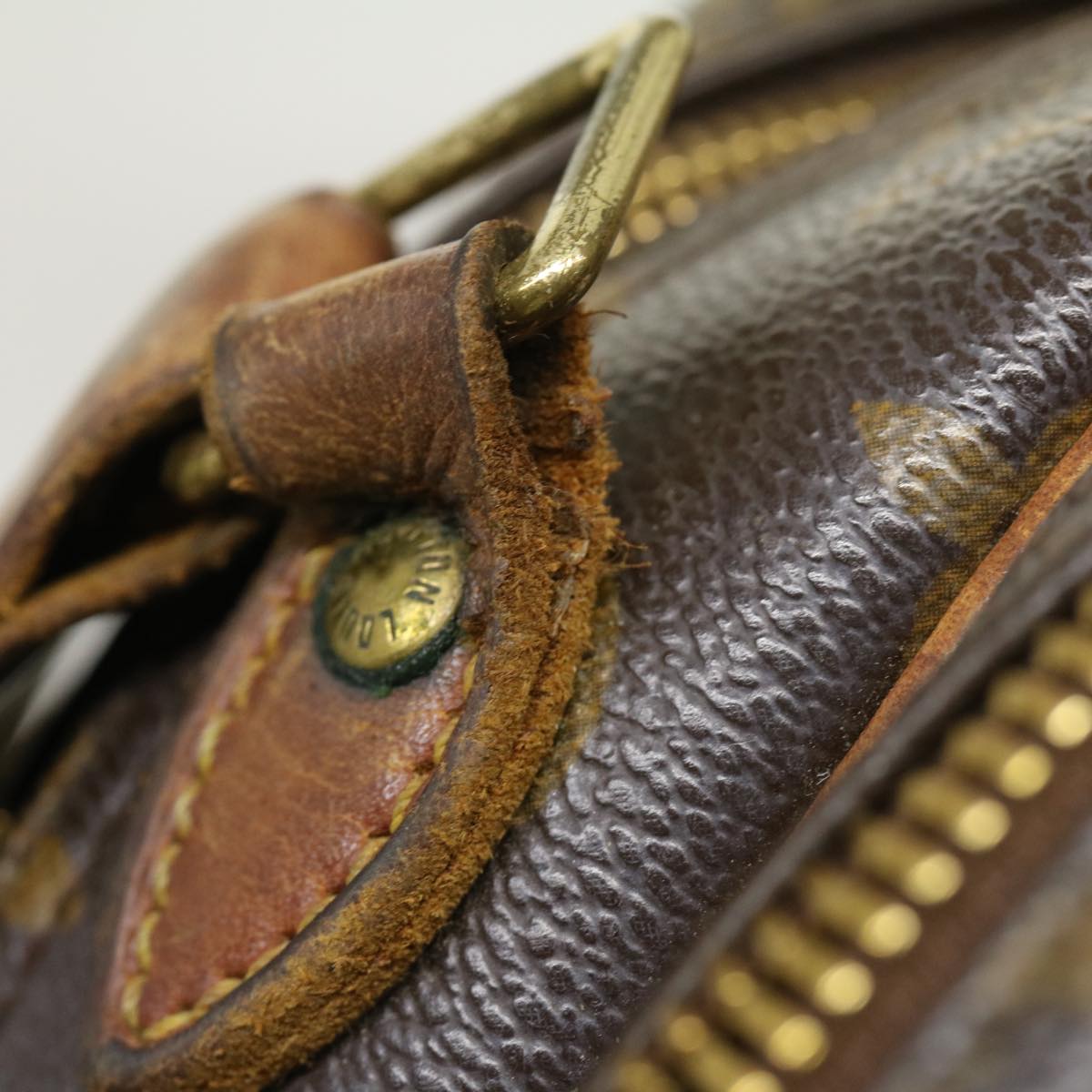 LOUIS VUITTON Monogram Reporter PM Shoulder Bag M45254 LV jk1959