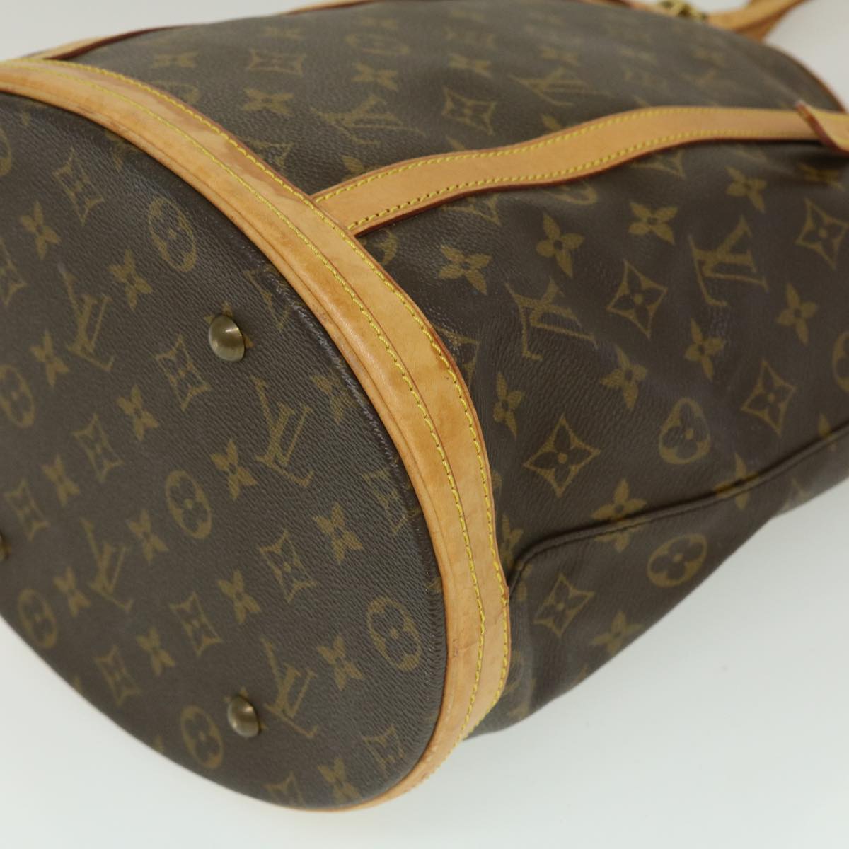 LOUIS VUITTON Monogram Bucket GM Shoulder Bag M42236 LV jk1975