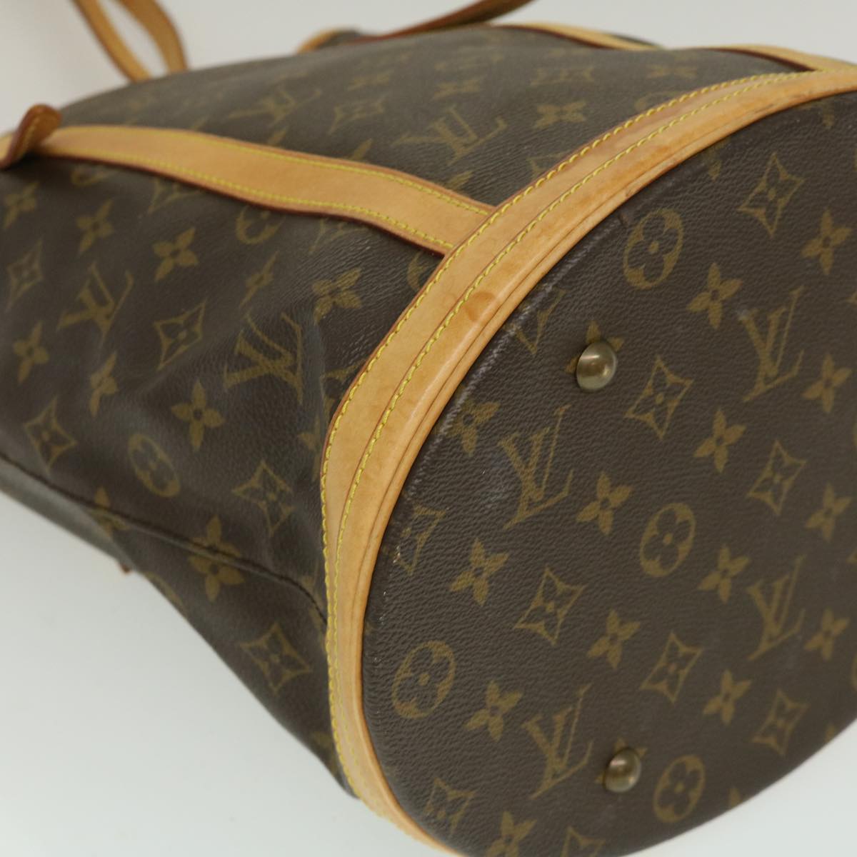 LOUIS VUITTON Monogram Bucket GM Shoulder Bag M42236 LV jk1975