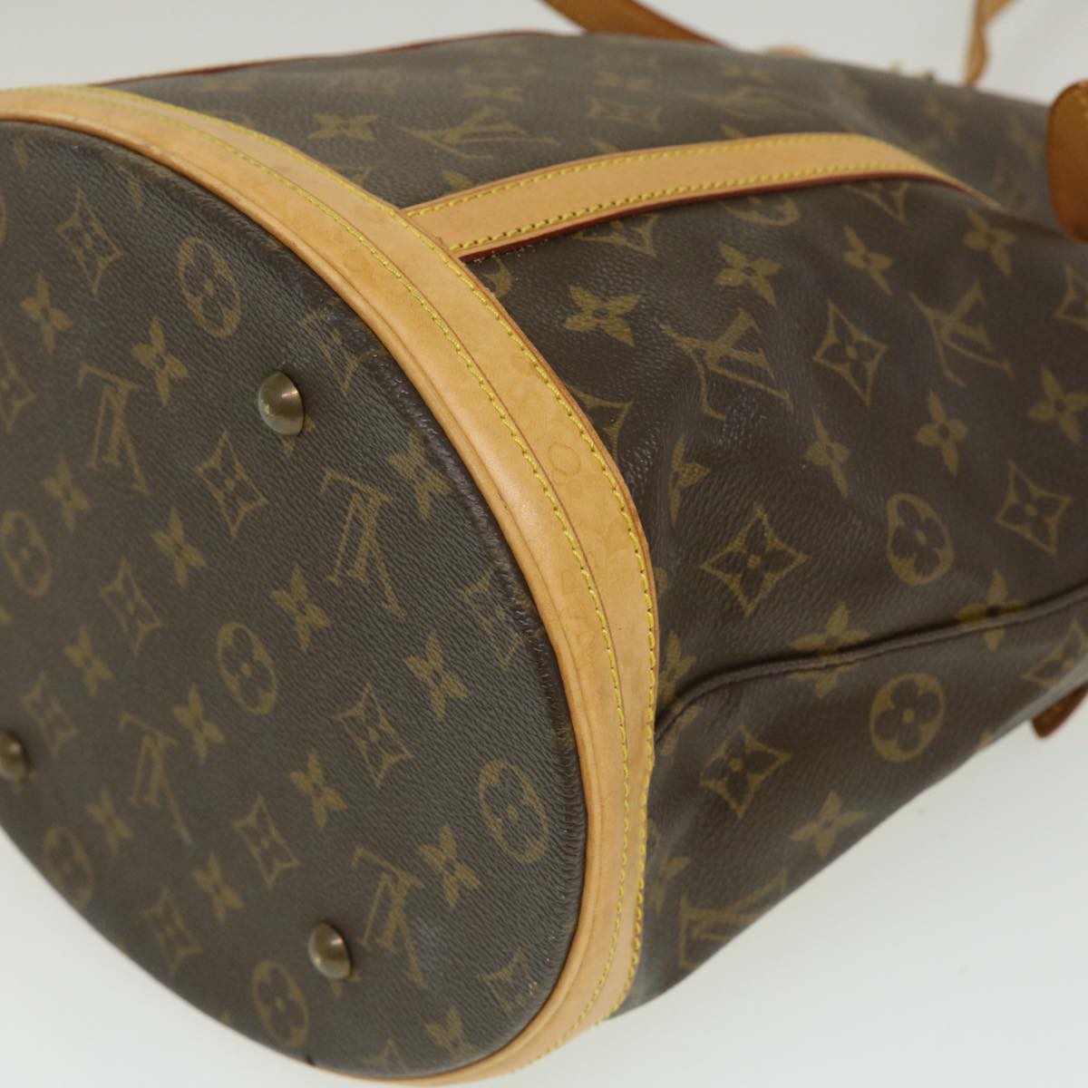 LOUIS VUITTON Monogram Bucket GM Shoulder Bag M42236 LV jk1975