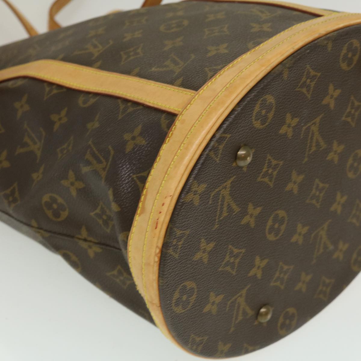 LOUIS VUITTON Monogram Bucket GM Shoulder Bag M42236 LV jk1975