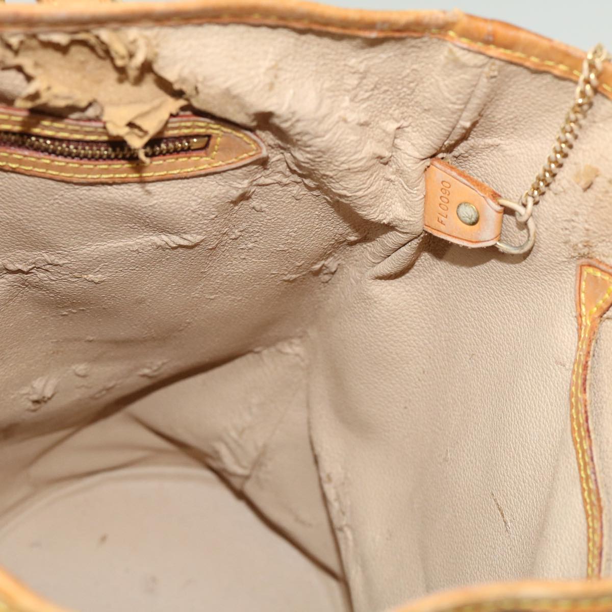 LOUIS VUITTON Monogram Bucket GM Shoulder Bag M42236 LV jk1975