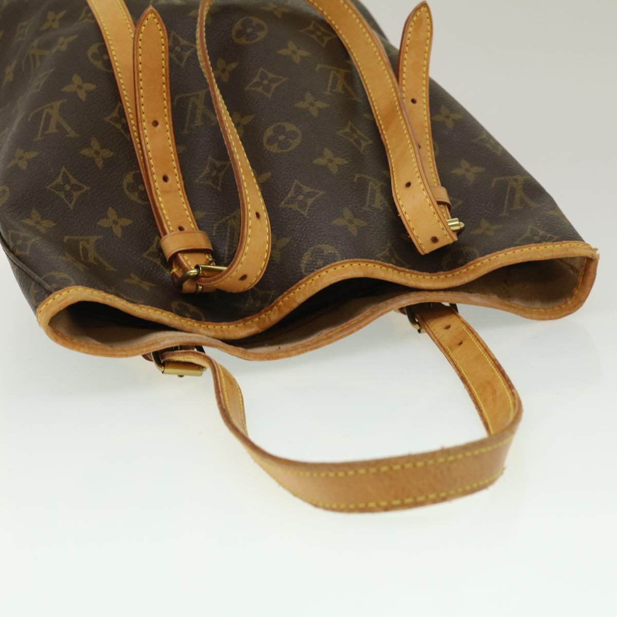 LOUIS VUITTON Monogram Bucket GM Shoulder Bag M42236 LV jk1975