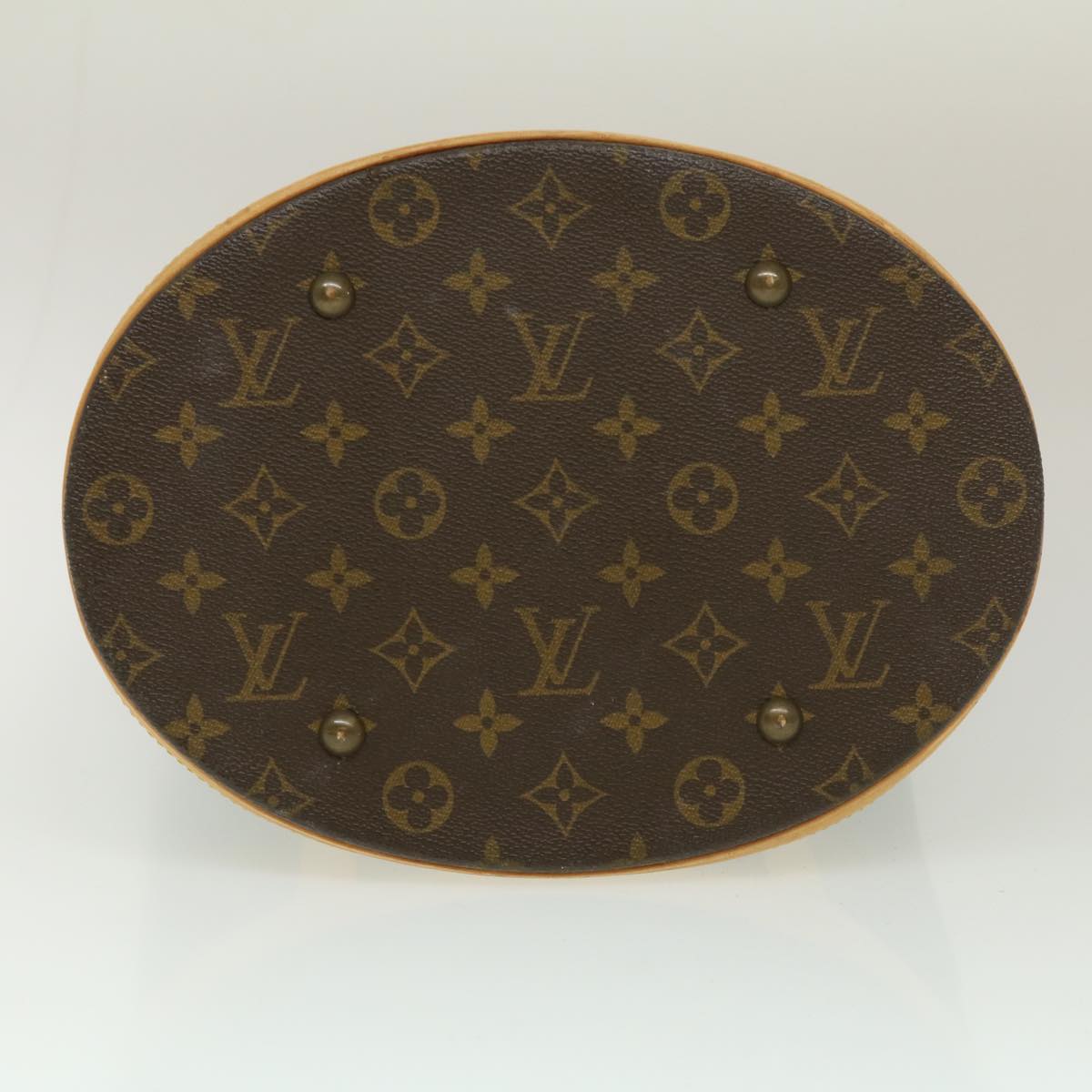 LOUIS VUITTON Monogram Bucket GM Shoulder Bag M42236 LV jk1975