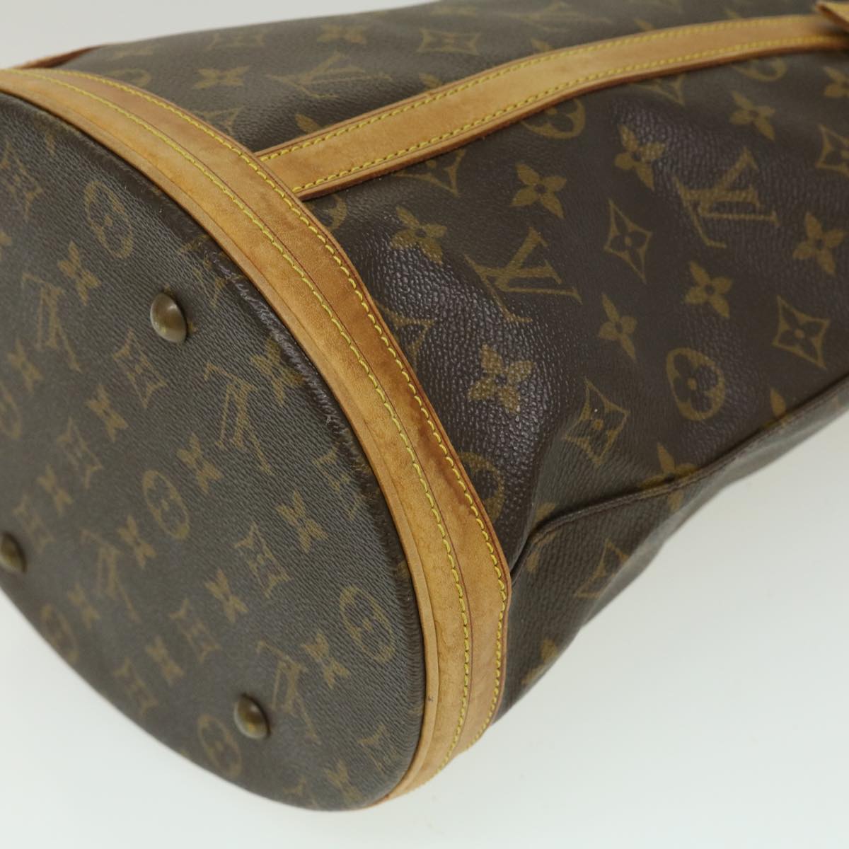 LOUIS VUITTON Monogram Bucket GM Shoulder Bag M42236 LV jk1979