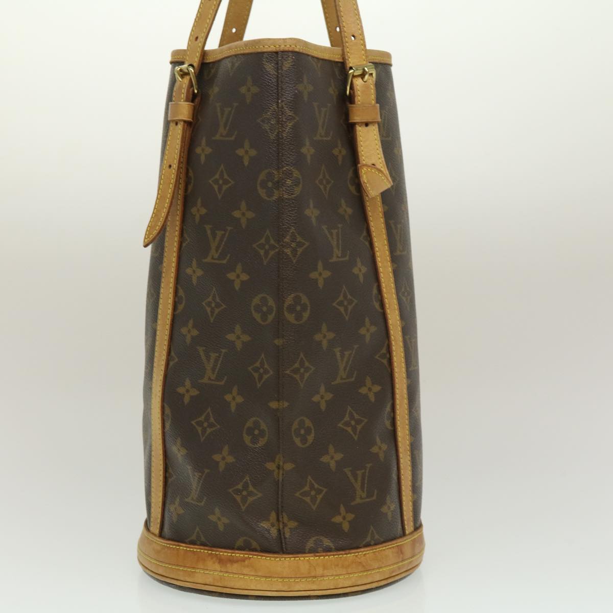 LOUIS VUITTON Monogram Bucket GM Shoulder Bag M42236 LV jk1979