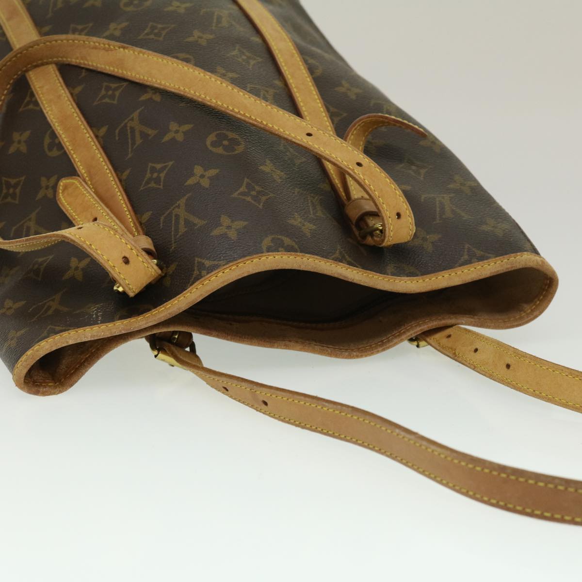 LOUIS VUITTON Monogram Bucket GM Shoulder Bag M42236 LV jk1979