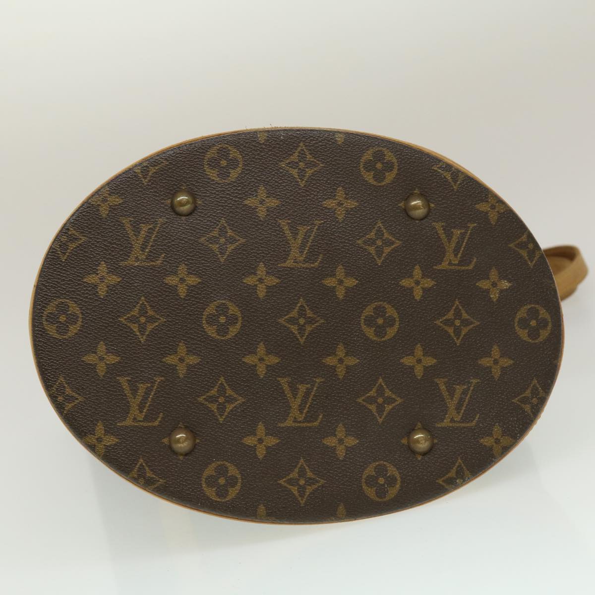 LOUIS VUITTON Monogram Bucket GM Shoulder Bag M42236 LV jk1979