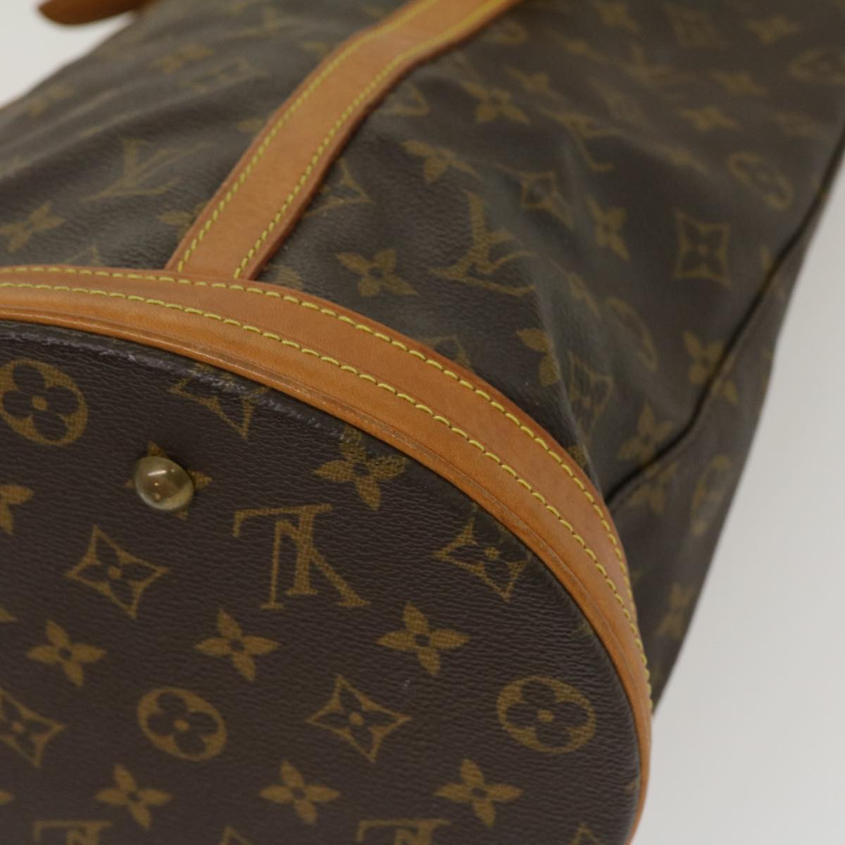 LOUIS VUITTON Monogram Bucket GM Shoulder Bag M42236 LV jk1980