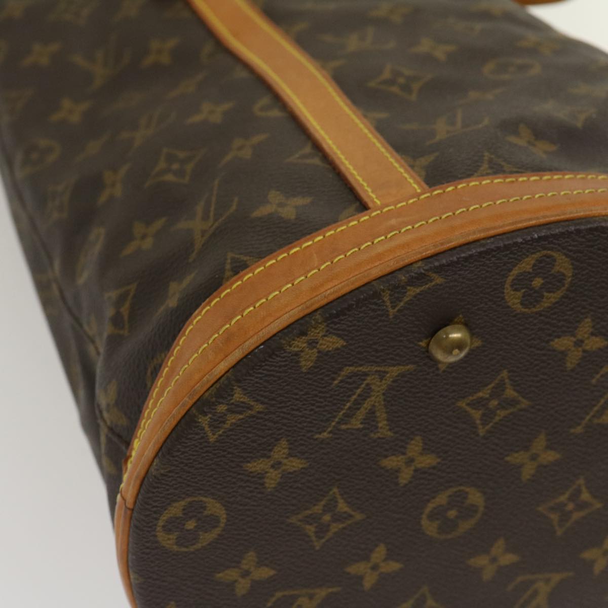 LOUIS VUITTON Monogram Bucket GM Shoulder Bag M42236 LV jk1980