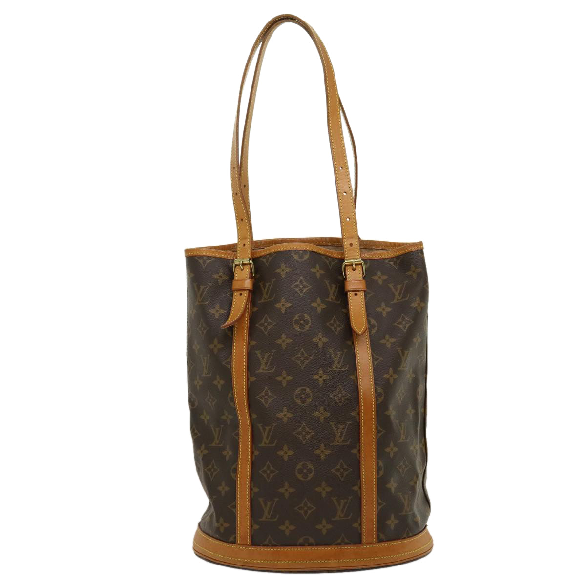 LOUIS VUITTON Monogram Bucket GM Shoulder Bag M42236 LV jk1980