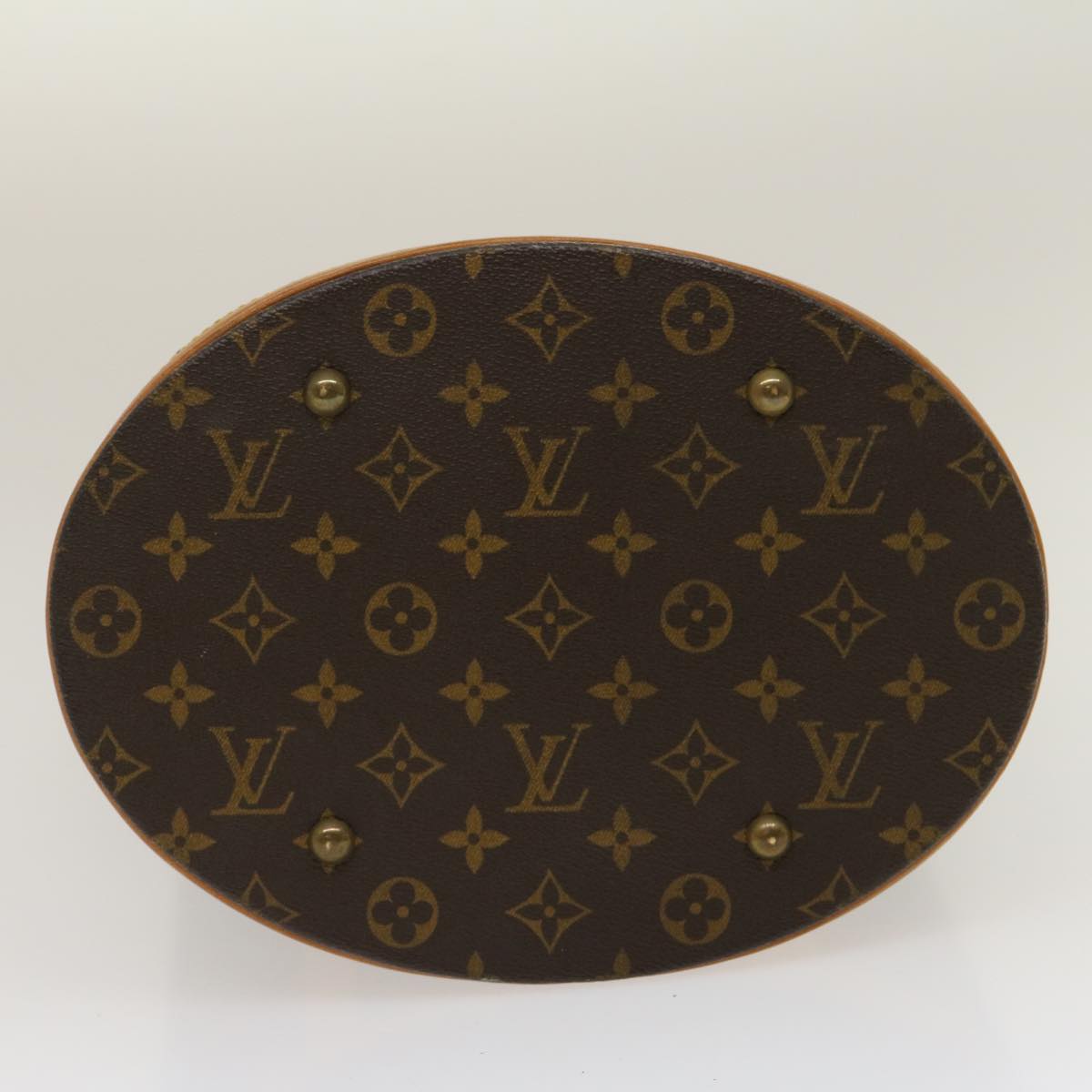 LOUIS VUITTON Monogram Bucket GM Shoulder Bag M42236 LV jk1980