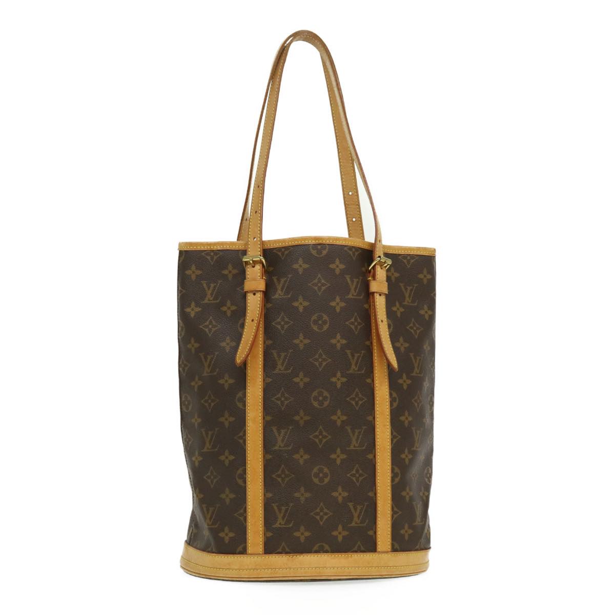 LOUIS VUITTON Monogram Bucket GM Shoulder Bag M42236 LV jk1987