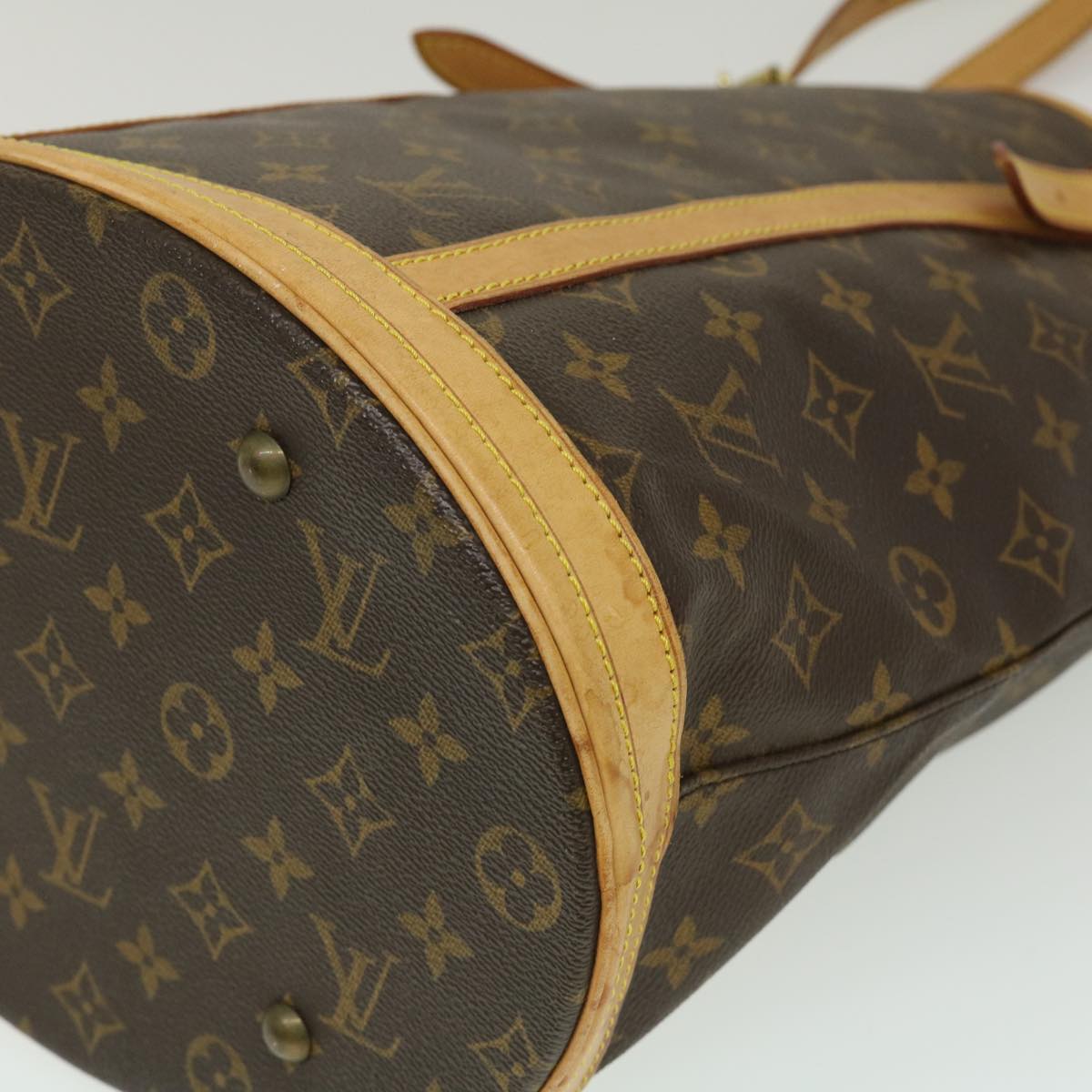 LOUIS VUITTON Monogram Bucket GM Shoulder Bag M42236 LV jk1987