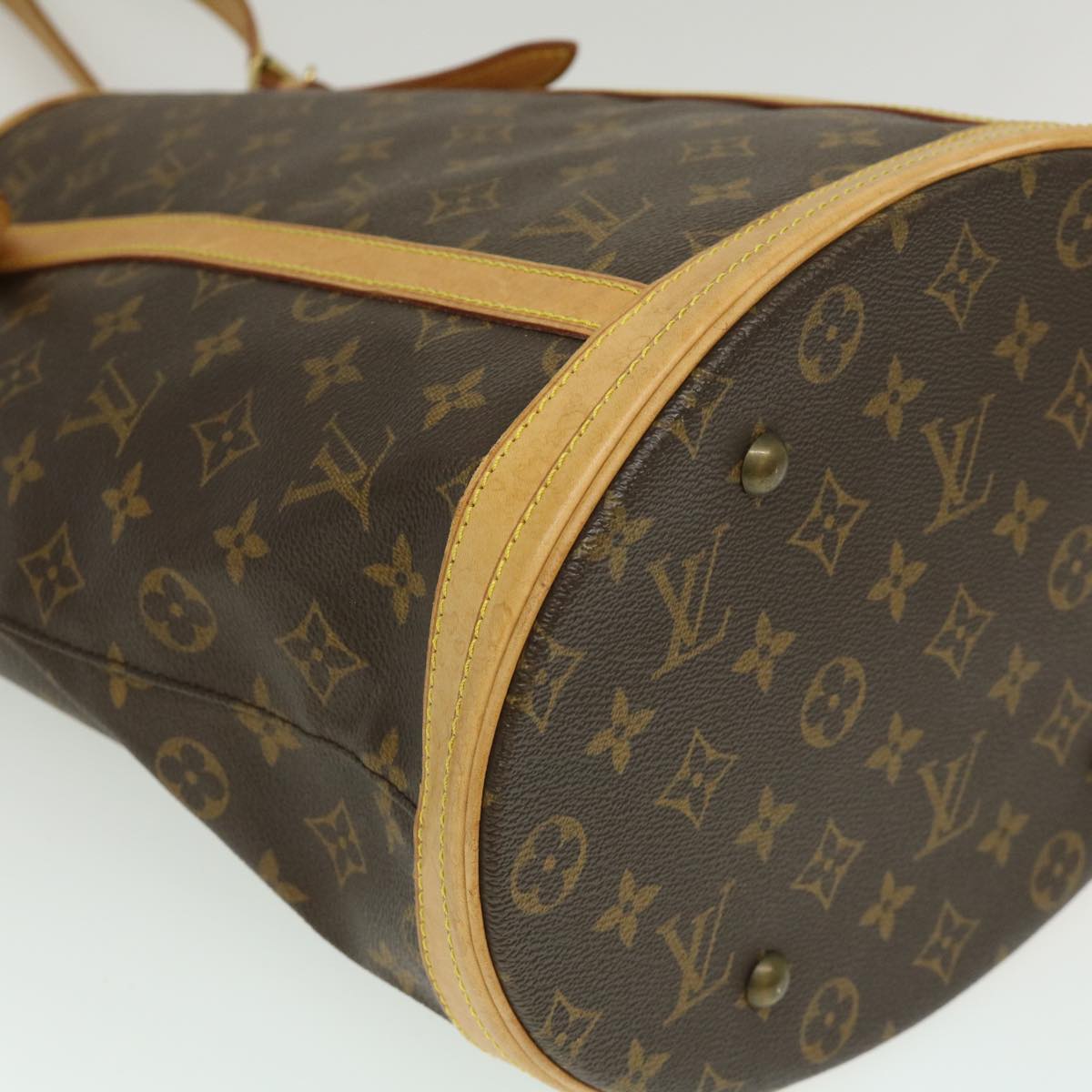 LOUIS VUITTON Monogram Bucket GM Shoulder Bag M42236 LV jk1987