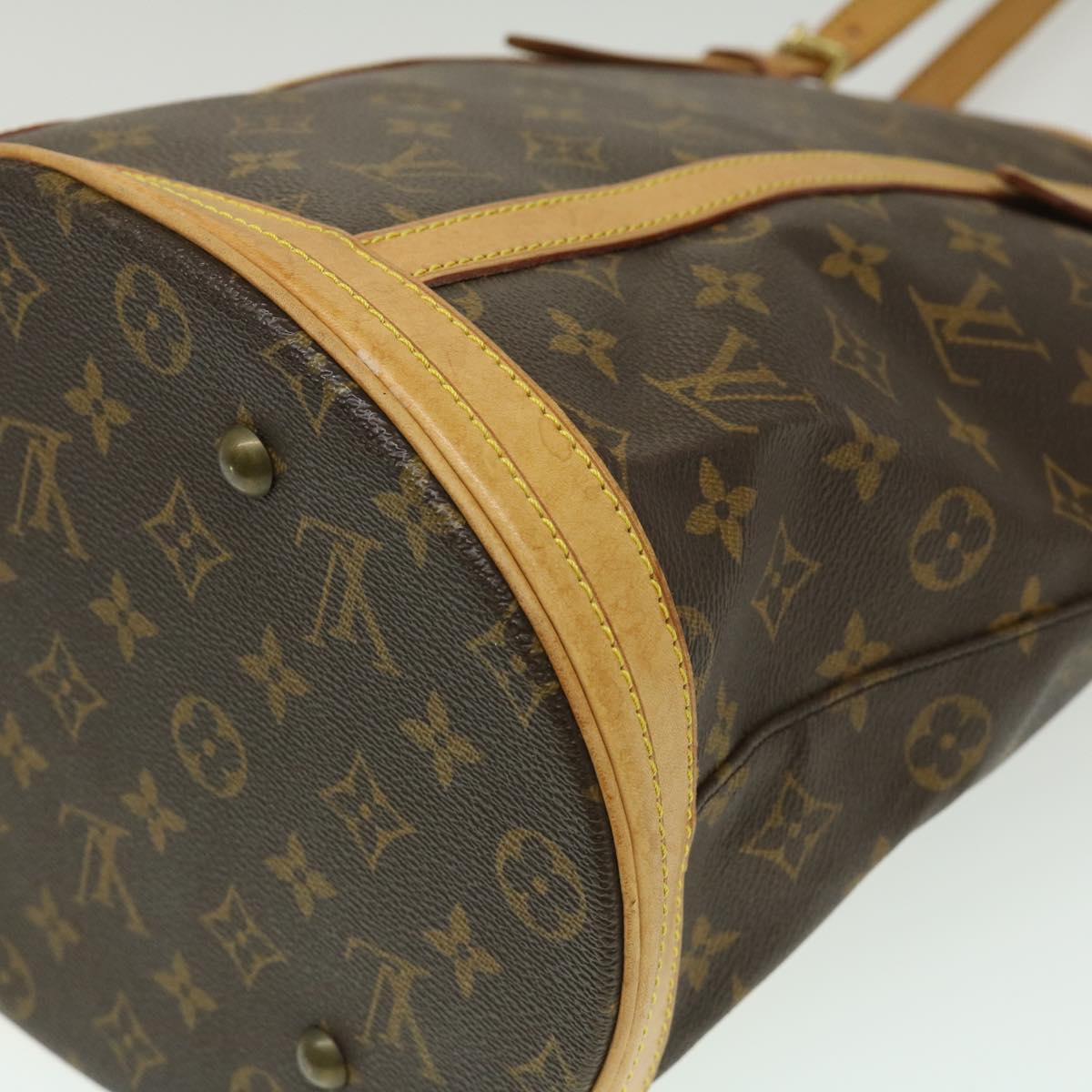LOUIS VUITTON Monogram Bucket GM Shoulder Bag M42236 LV jk1987