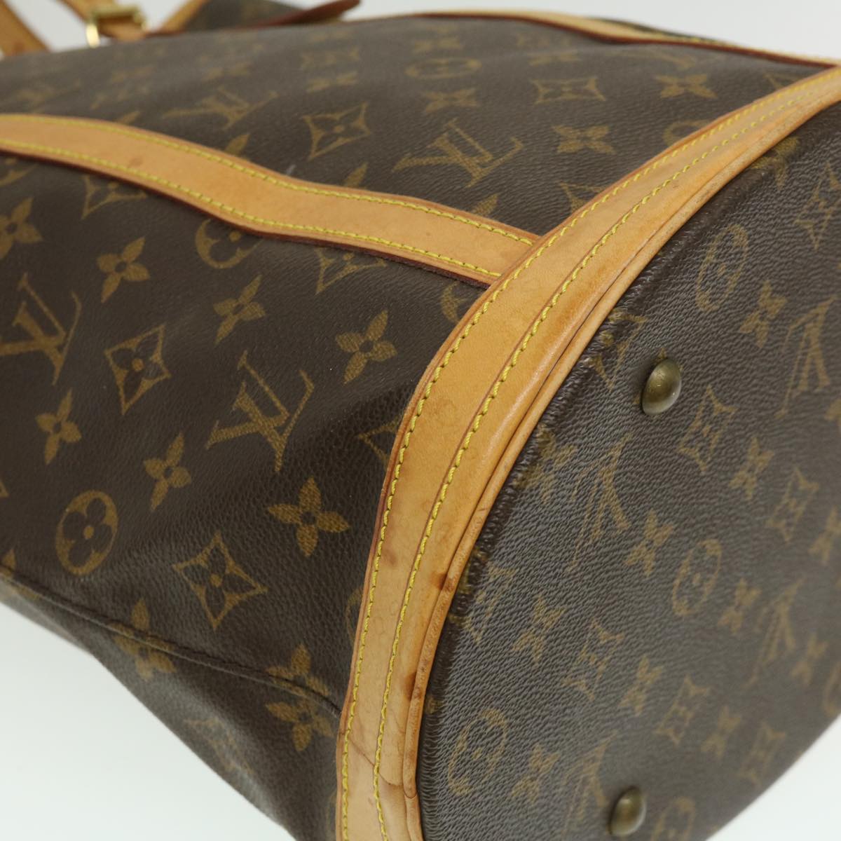 LOUIS VUITTON Monogram Bucket GM Shoulder Bag M42236 LV jk1987